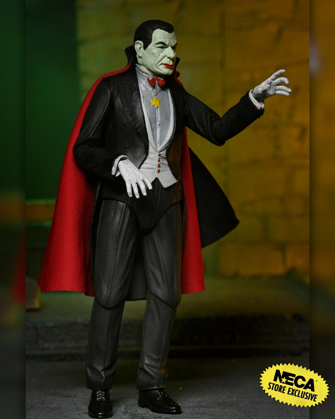 Universal Monsters - Frankenstein, Wolfman, Mummy & Dracula (Classic Movie Monsters) 7” Scale Action Figure Bundle (PRE-ORDER)