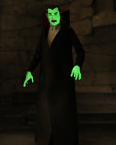 Universal Monsters - Glow-in-the-Dark Retro Dracula 7” Scale Action Figure glowing in the dark