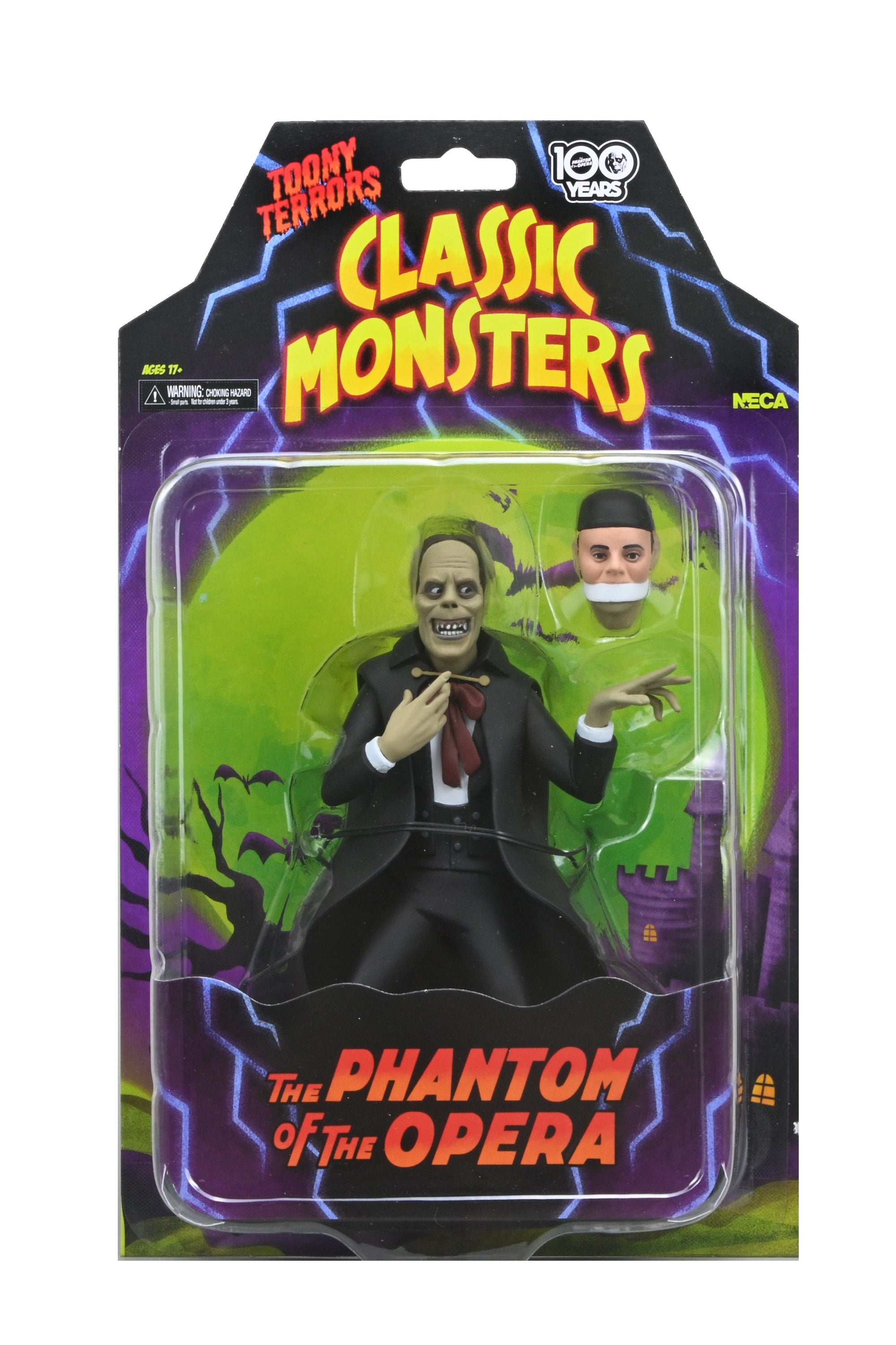 Toony Terrors Phantom of the Opera (1925) 6” Scale Action Figure (Series 12) - NECA