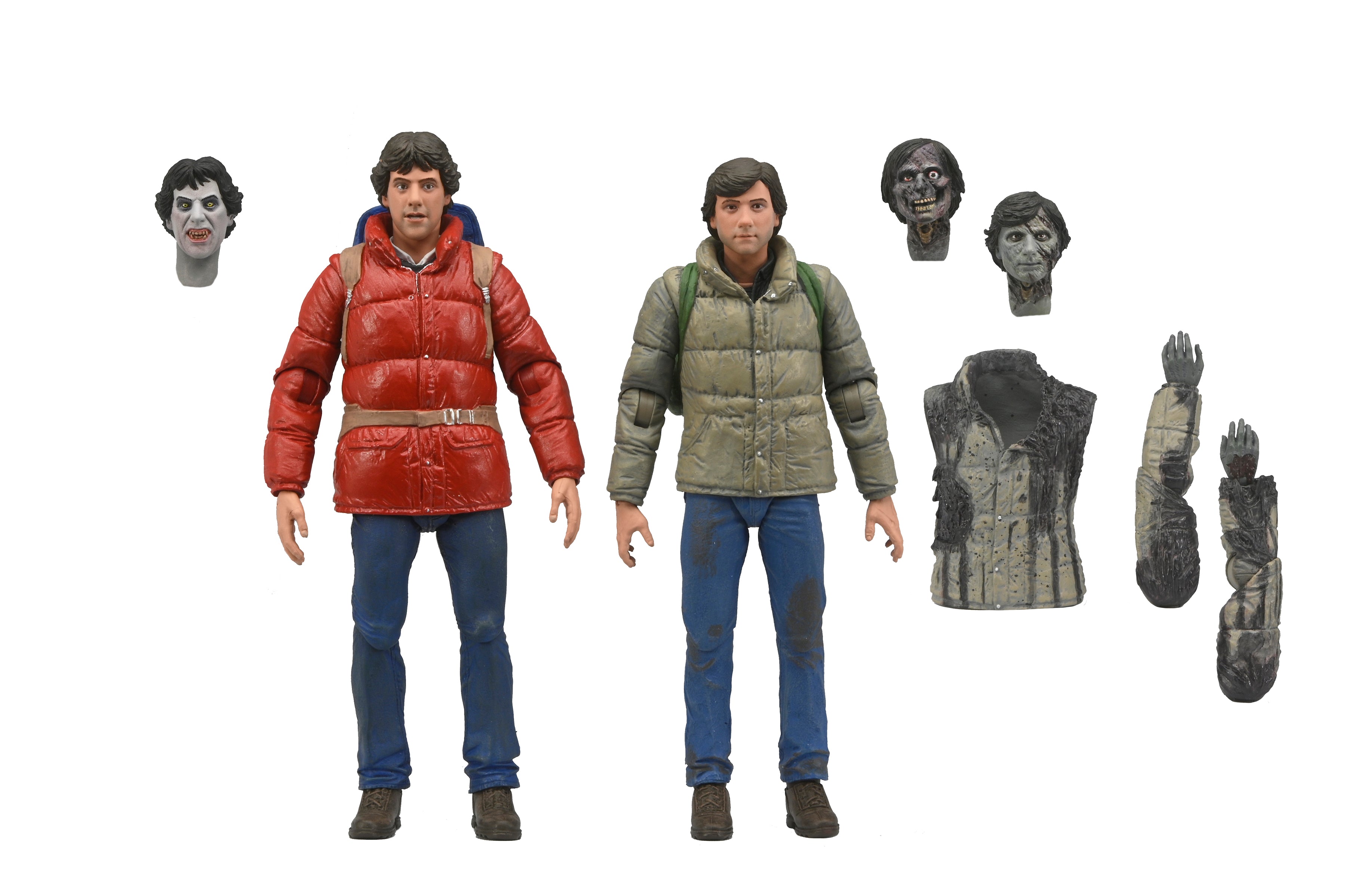An American Werewolf in London - Jack and David 7" Scale Action Figures 2-Pack - NECA