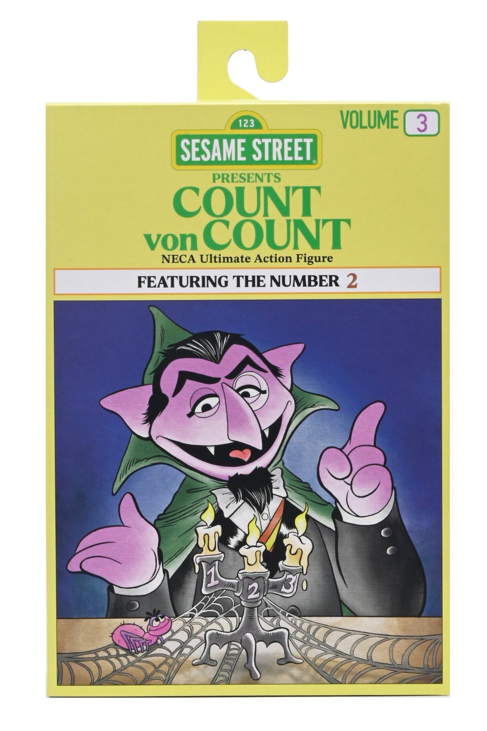 Sesame Street - Ultimate The Count 7” Scale Action Figure - NECA