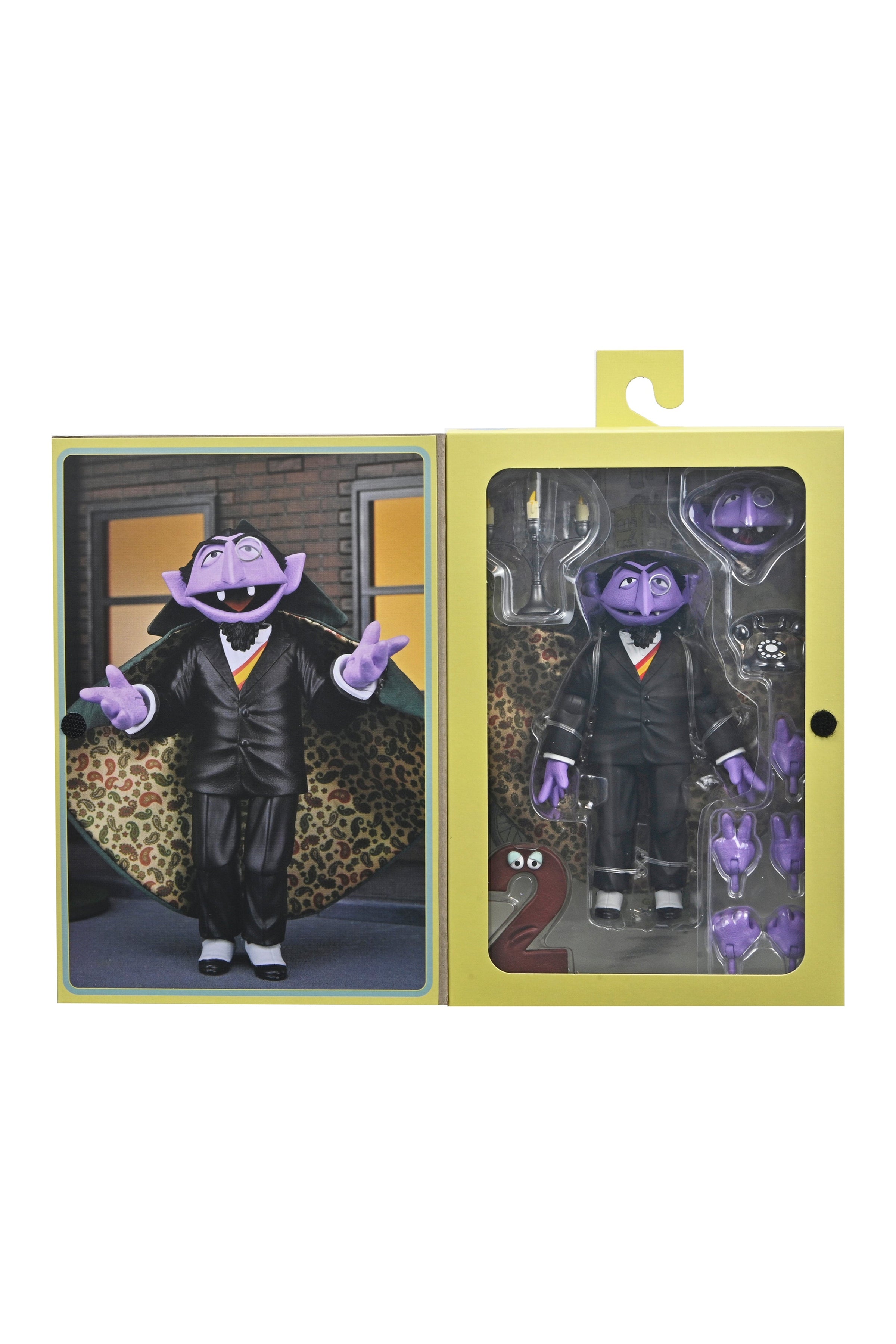 Sesame Street - Ultimate The Count 7” Scale Action Figure - NECA