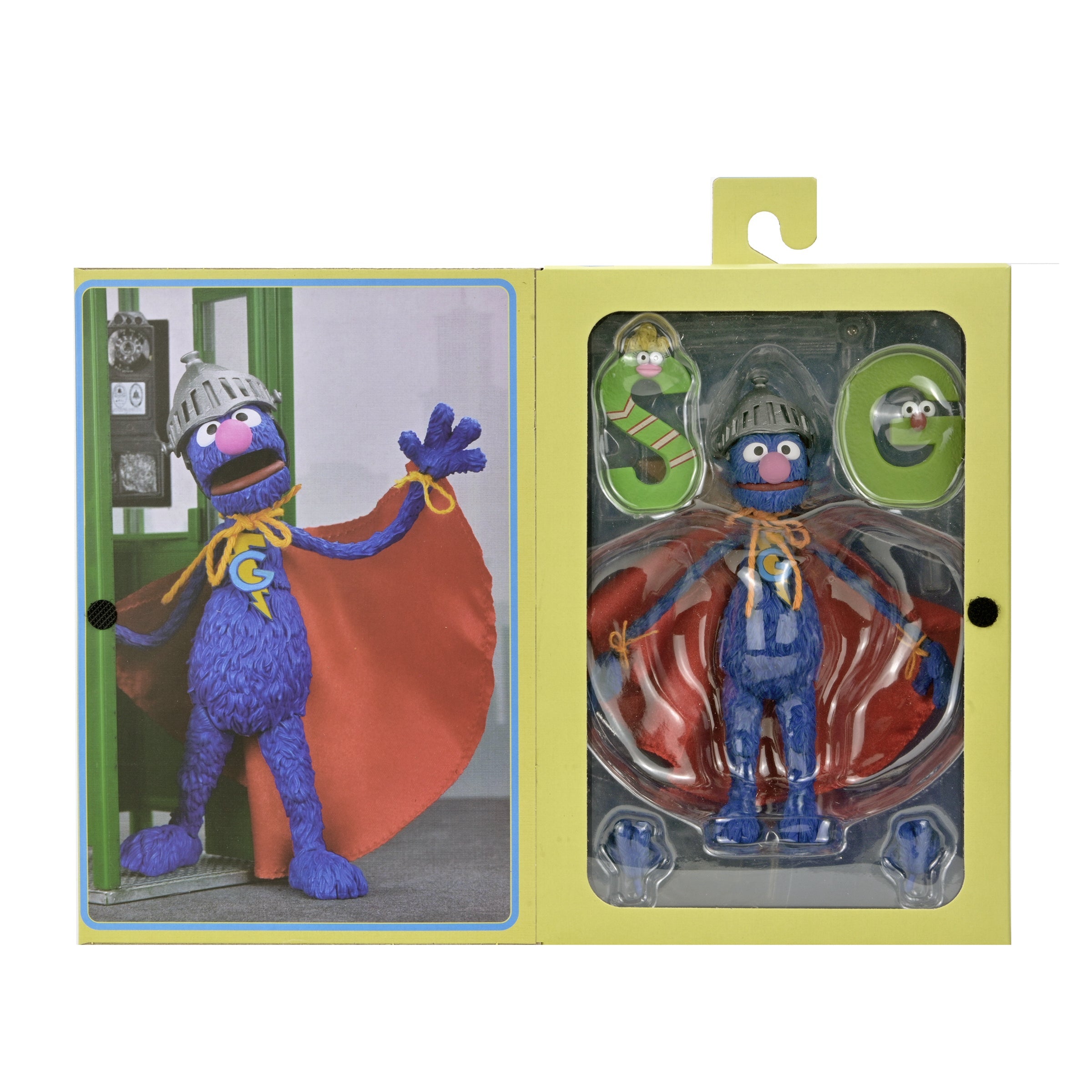 Sesame Street - Ultimate Super Grover 7" Scale Action Figure on the NECA Store