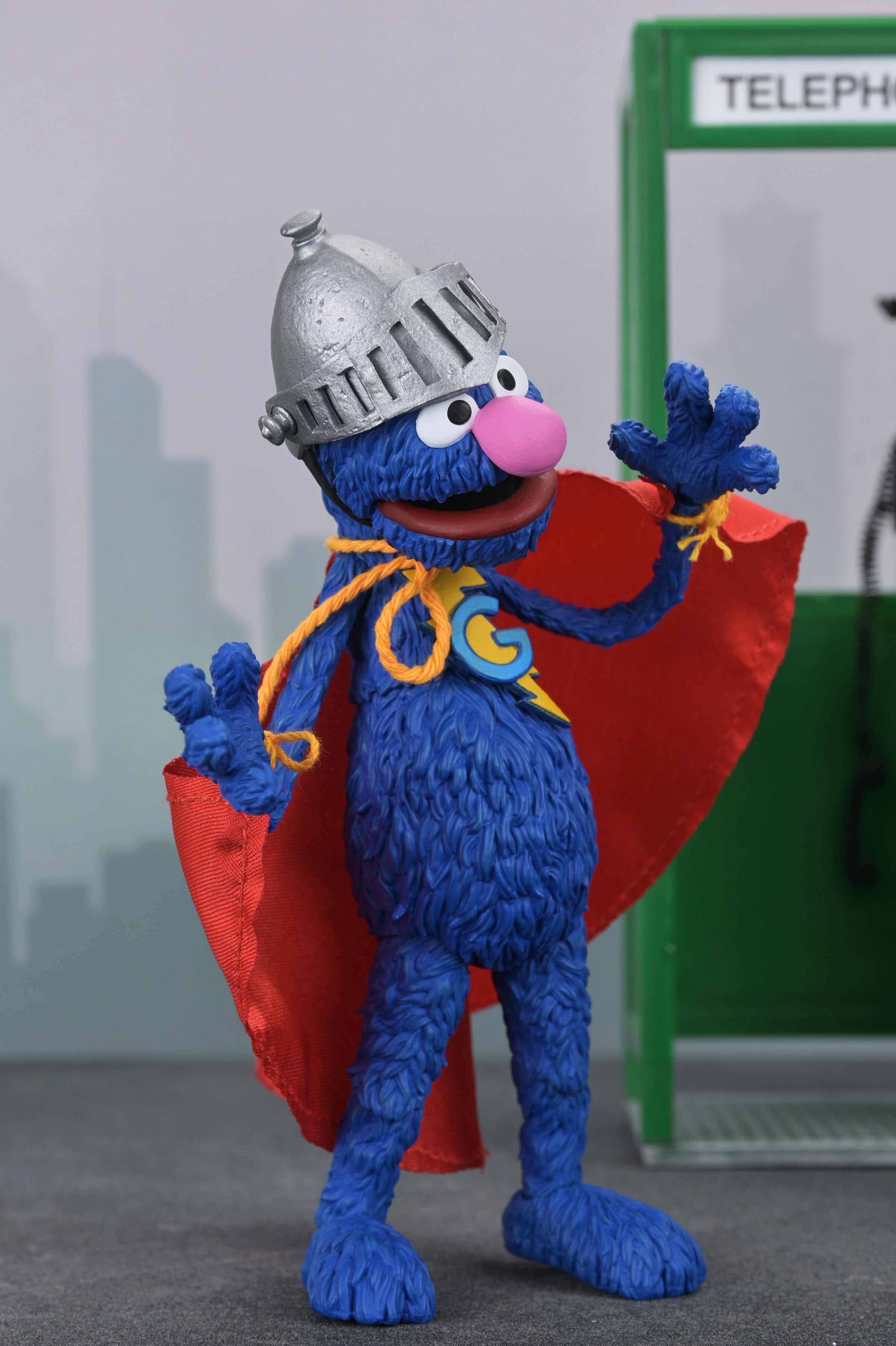 Sesame Street - Ultimate Super Grover 7" Scale Action Figure on the NECA Store