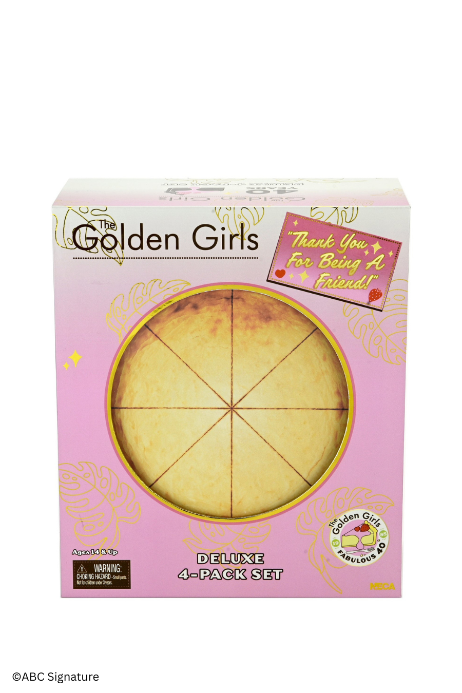 The Golden Girls - 40th Anniversary Golden Girls 8" Clothed Action Figure Deluxe 4-Pack - NECA