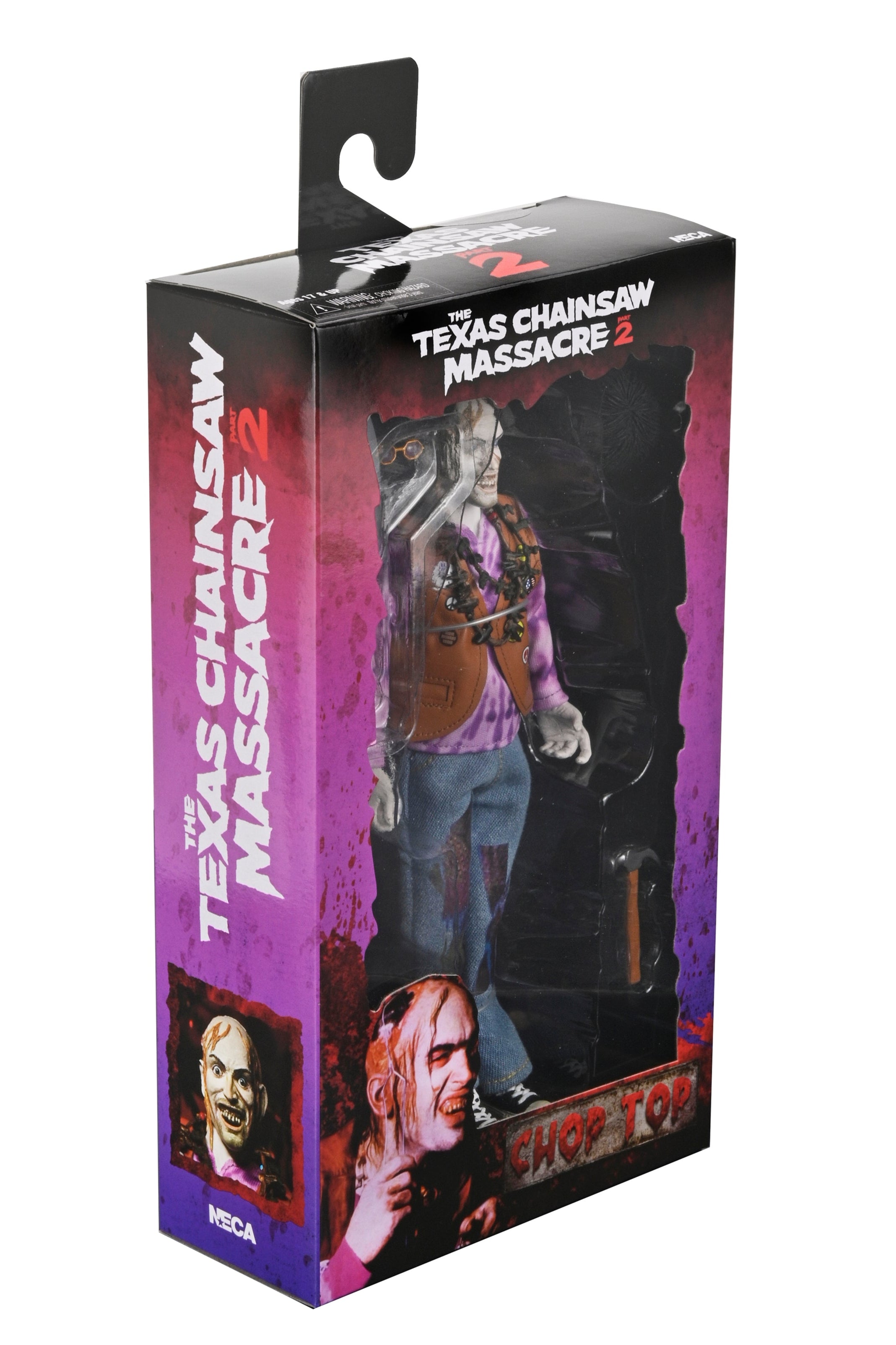 The Texas Chainsaw Massacre 2 - Chop Top 8” Clothed Figure - NECA