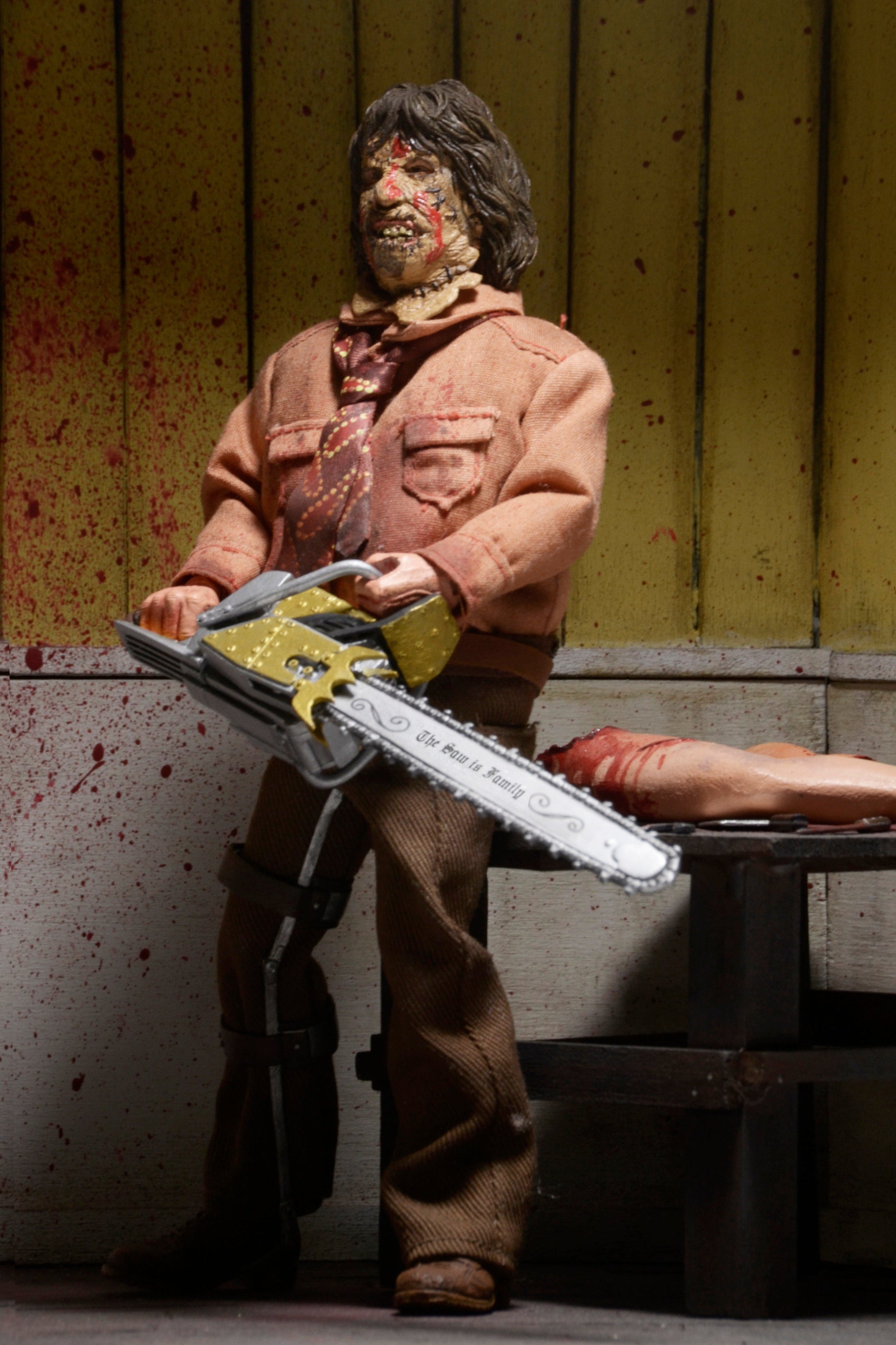 Texas Chainsaw Massacre 3 - 8" Clothed Action Figure - Leatherface - NECA