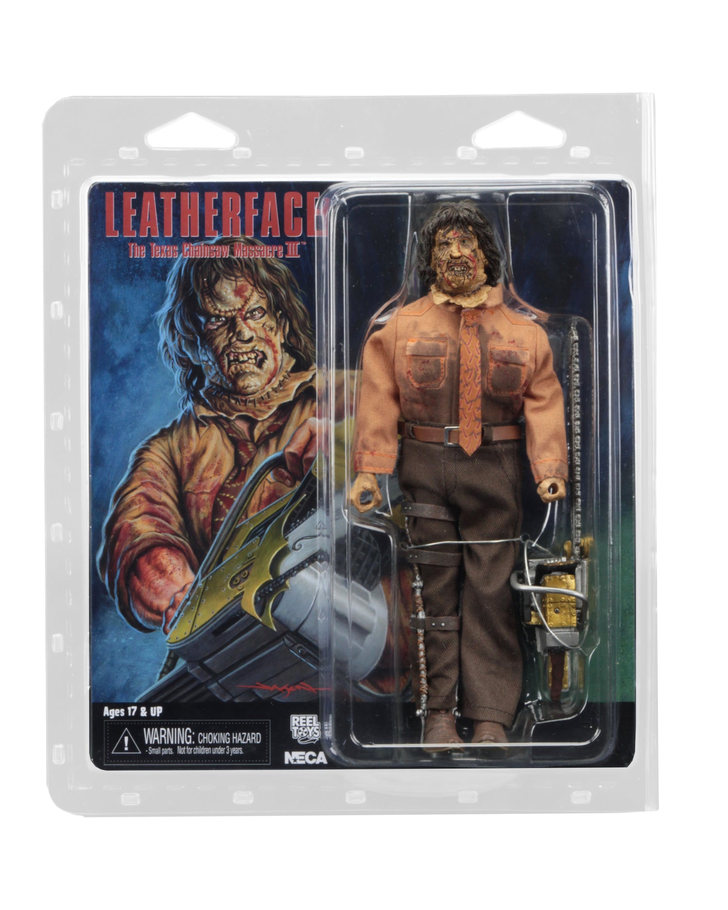 Texas Chainsaw Massacre 3 - 8" Clothed Action Figure - Leatherface - NECA