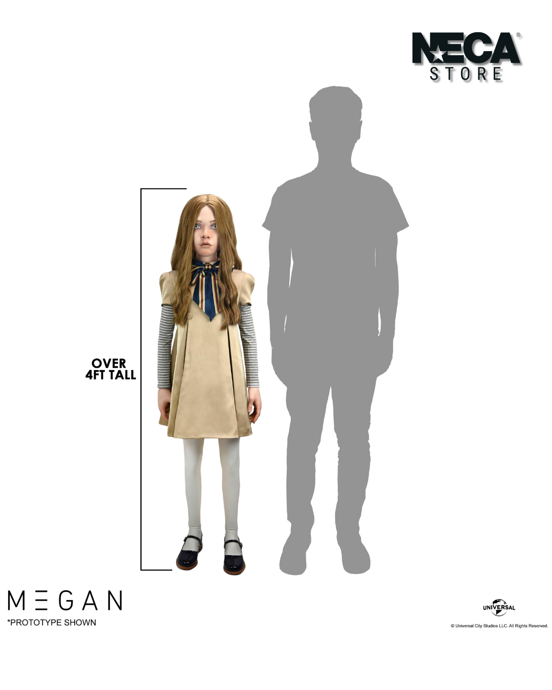 M3GAN - 1:1 Replica Life-Size M3GAN Doll - NECA
