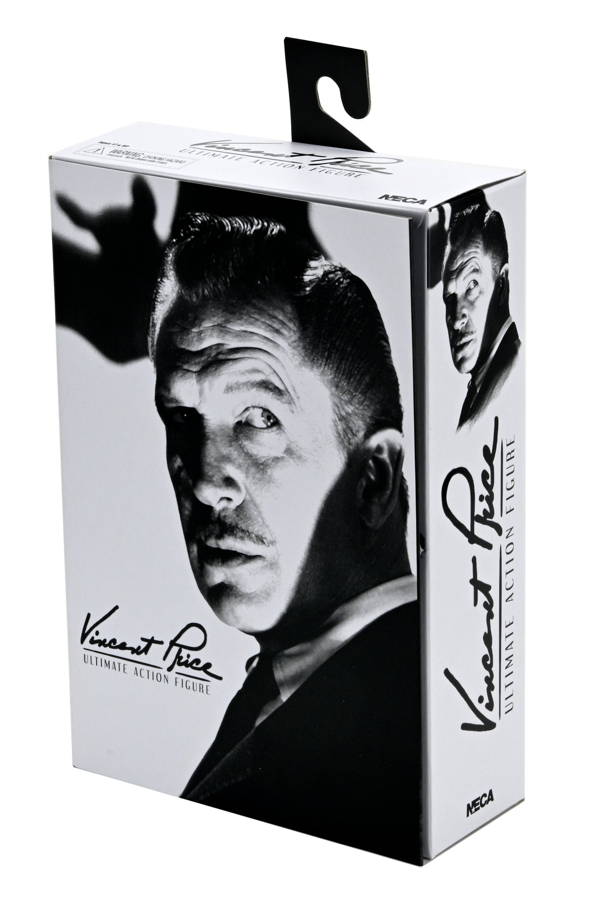 Ultimate Vincent Price 7" Scale Action Figure (Black & White) - NECA