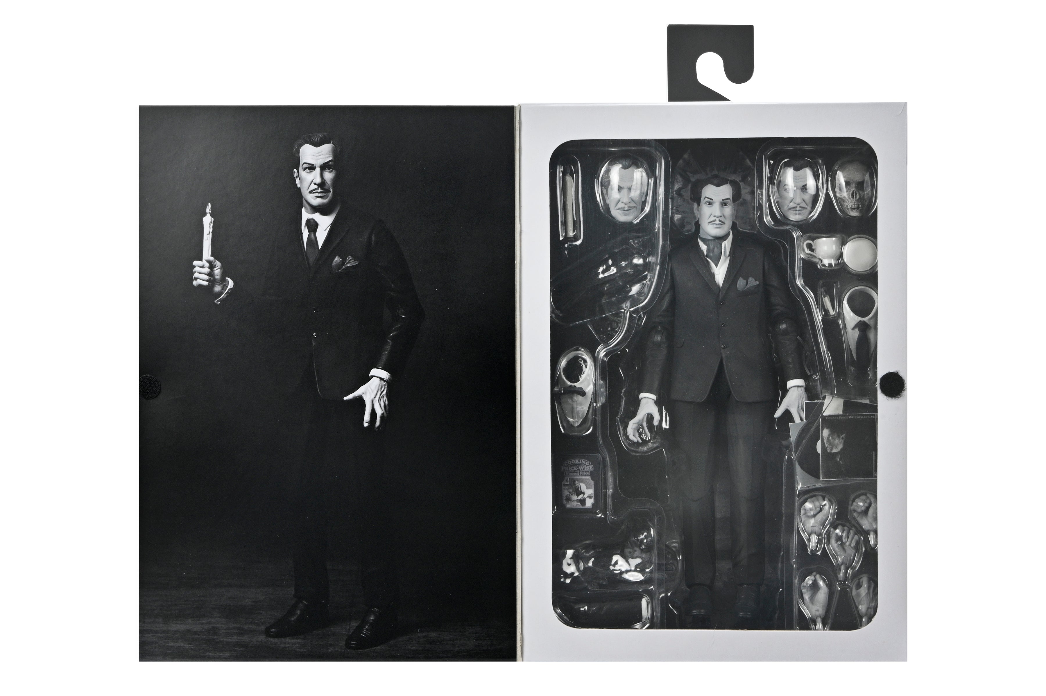 Ultimate Vincent Price 7" Scale Action Figure (Black & White) (PRE-ORDER)