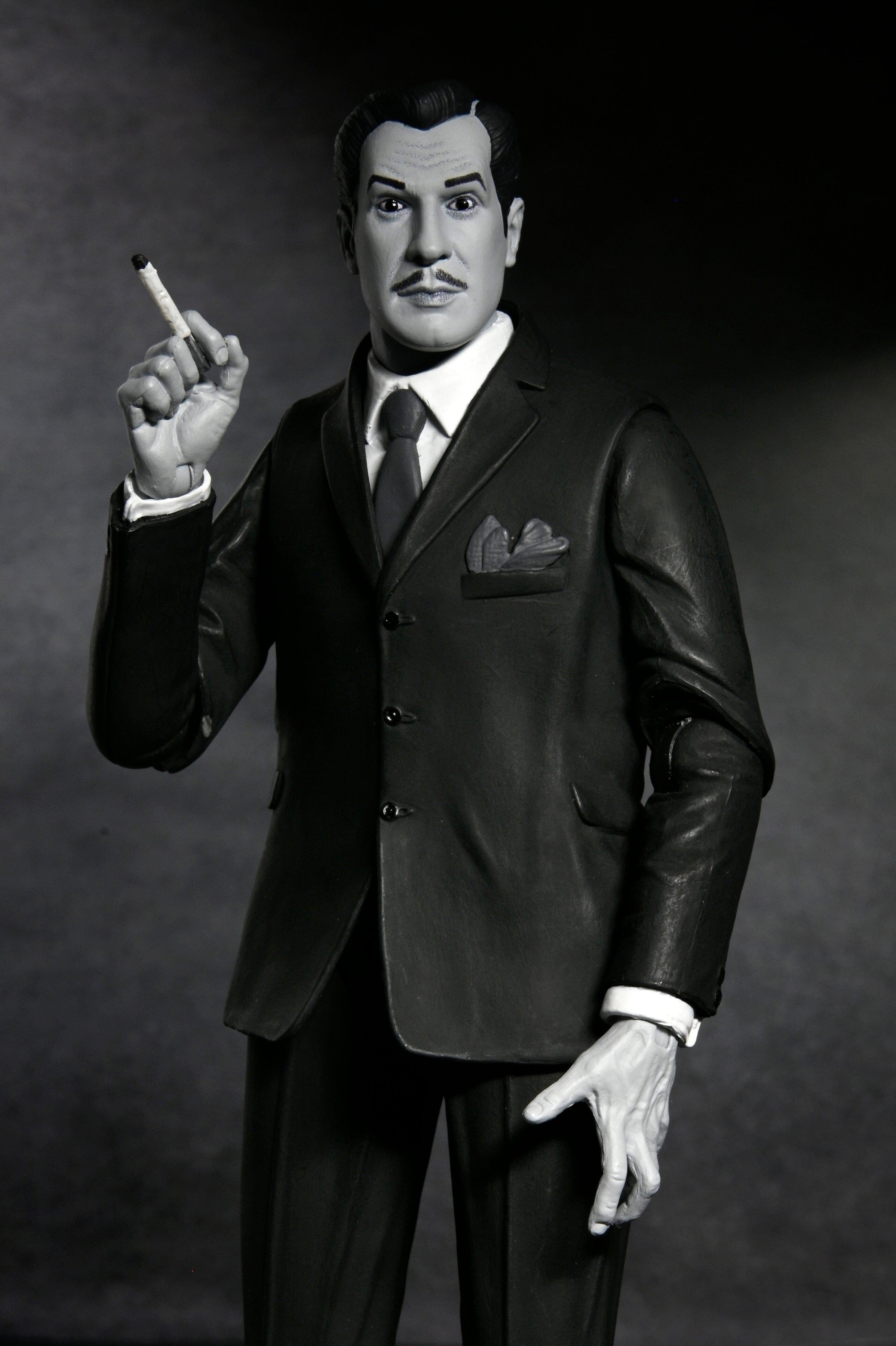 Ultimate Vincent Price 7" Scale Action Figure (Black & White) - NECA