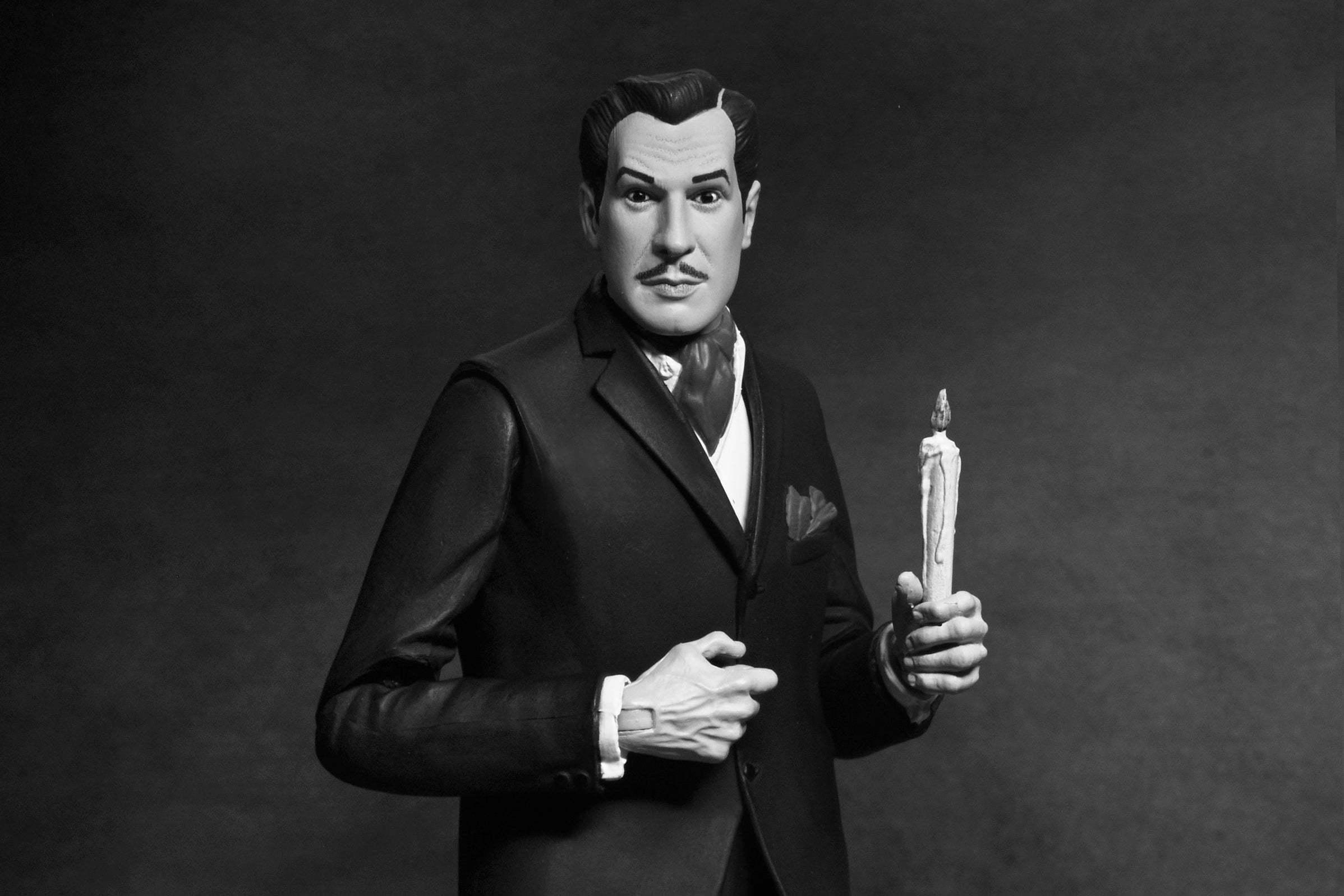 Ultimate Vincent Price 7" Scale Action Figure (Black & White) - NECA