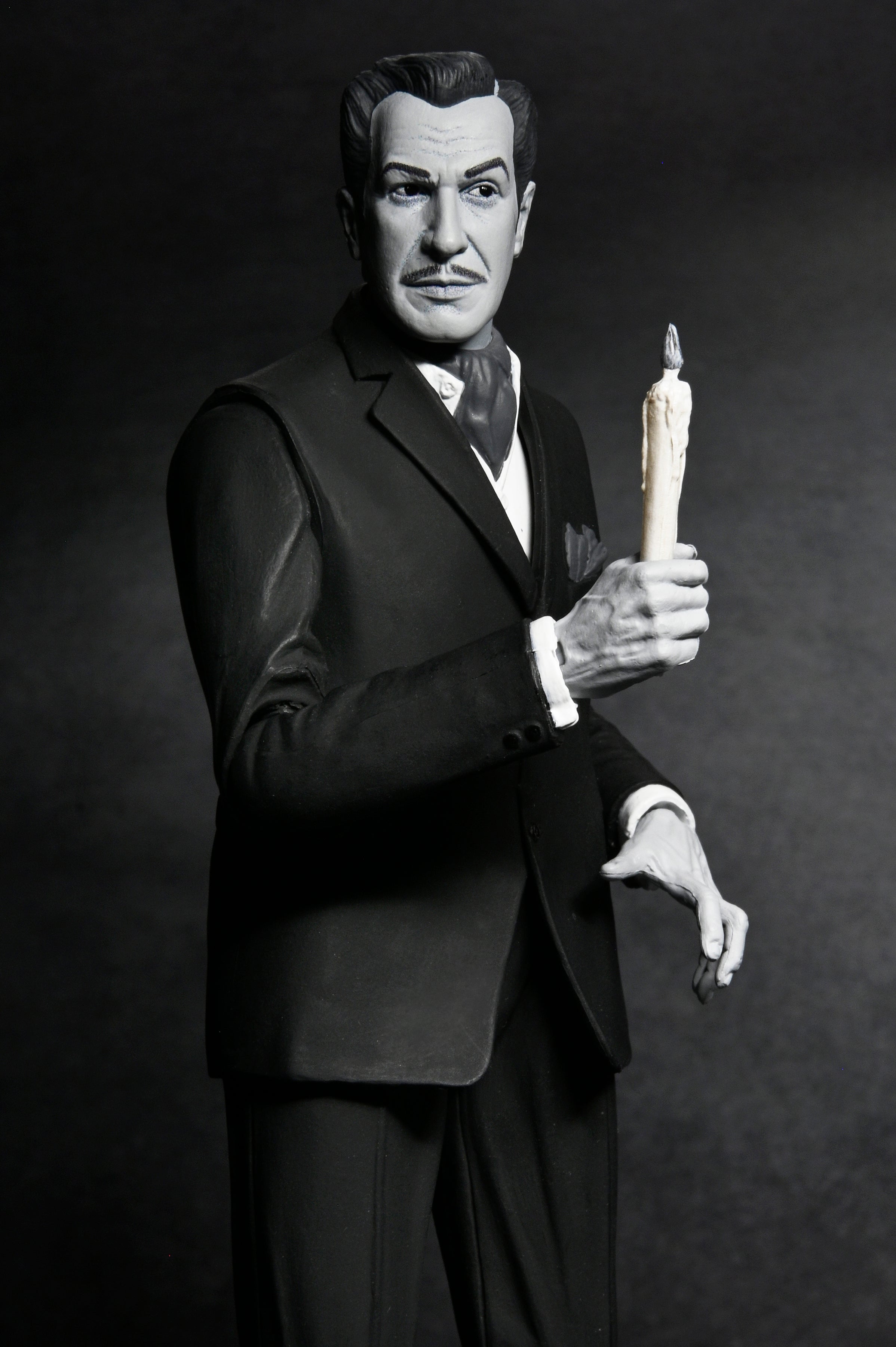 Ultimate Vincent Price 7" Scale Action Figure (Black & White) - NECA