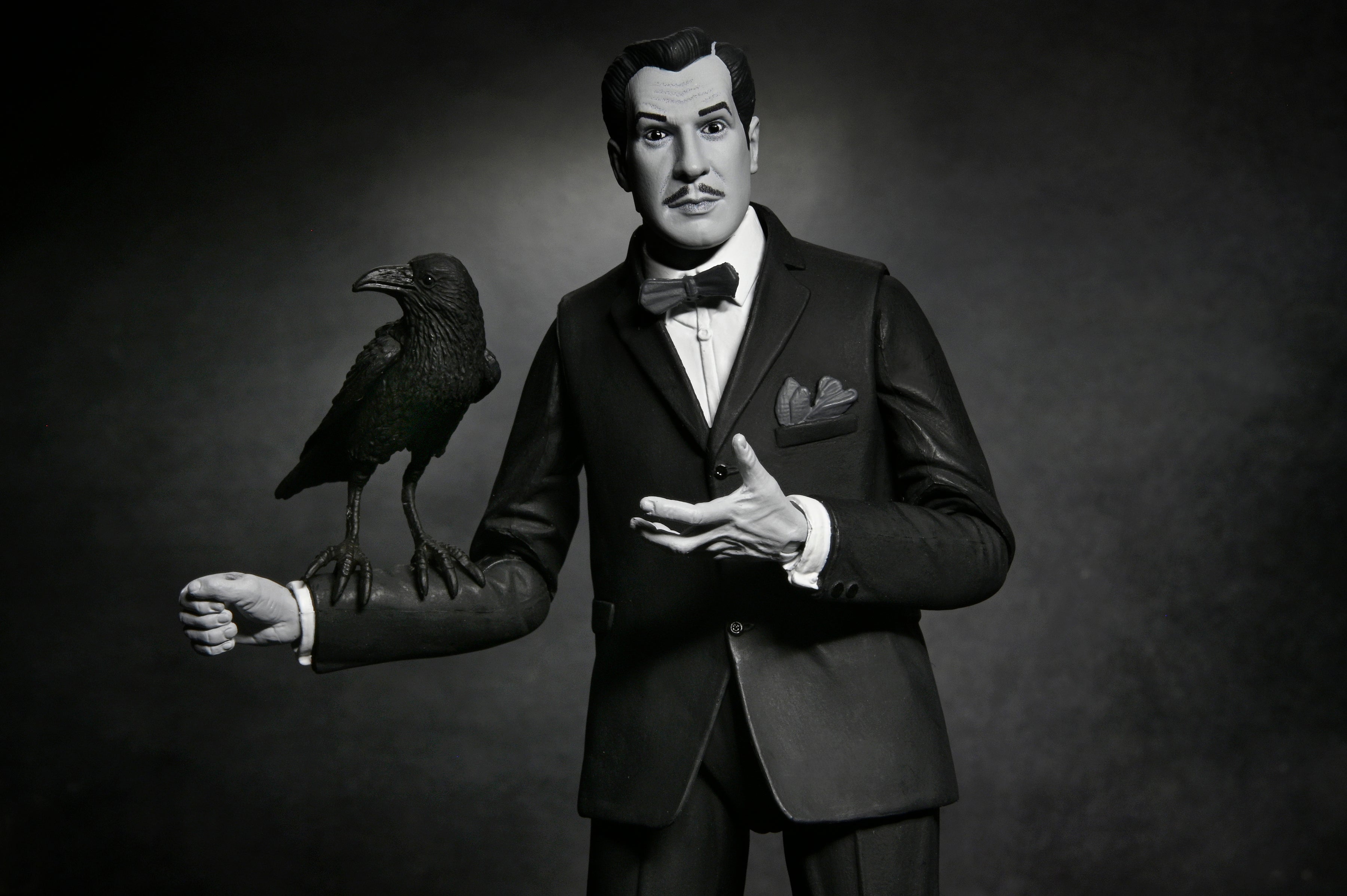 Ultimate Vincent Price 7" Scale Action Figure (Black & White) - NECA