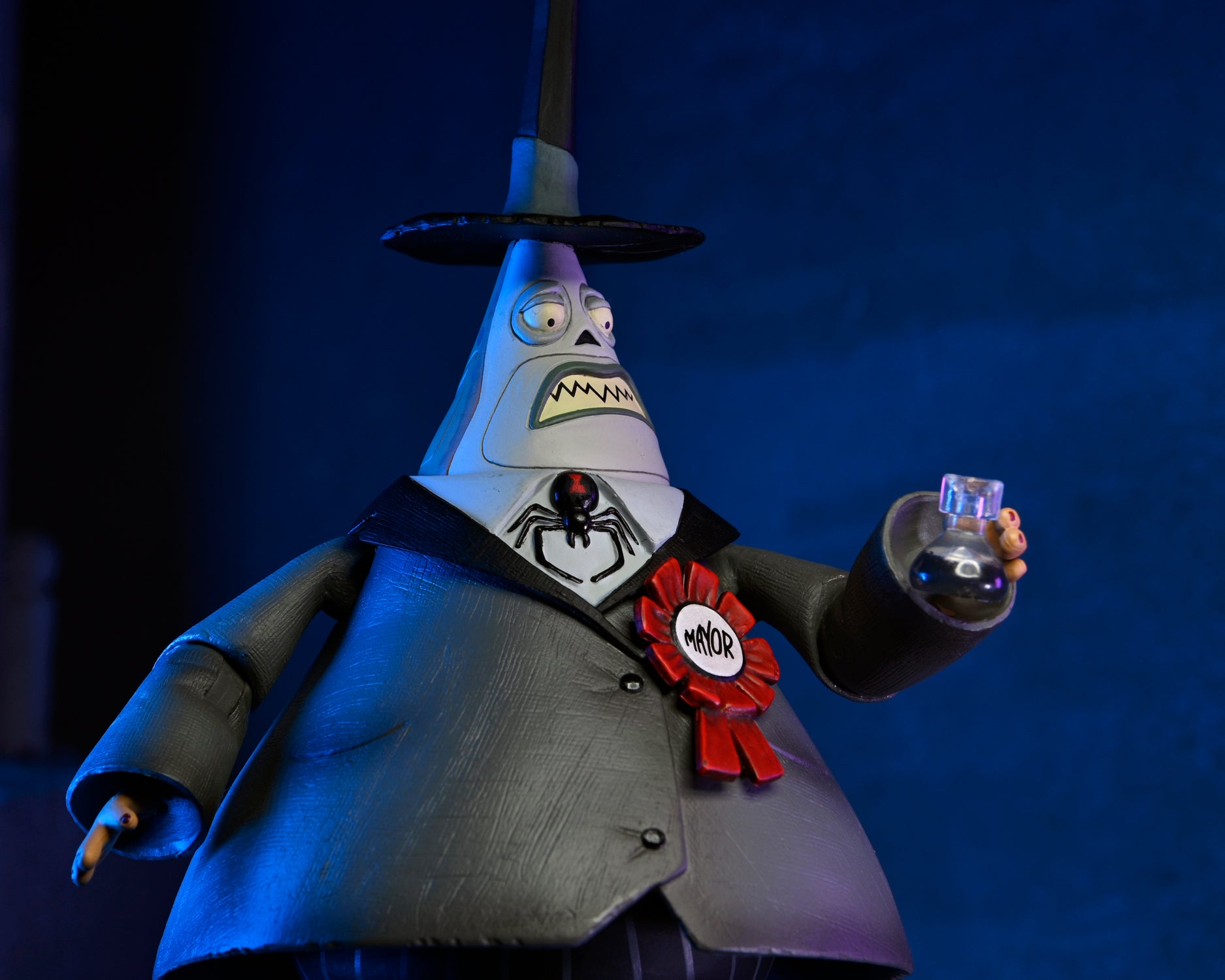 Disney Tim Burton’s The Nightmare Before Christmas - Ultimate Mayor of Halloween Town 7” Scale Action Figure - NECA