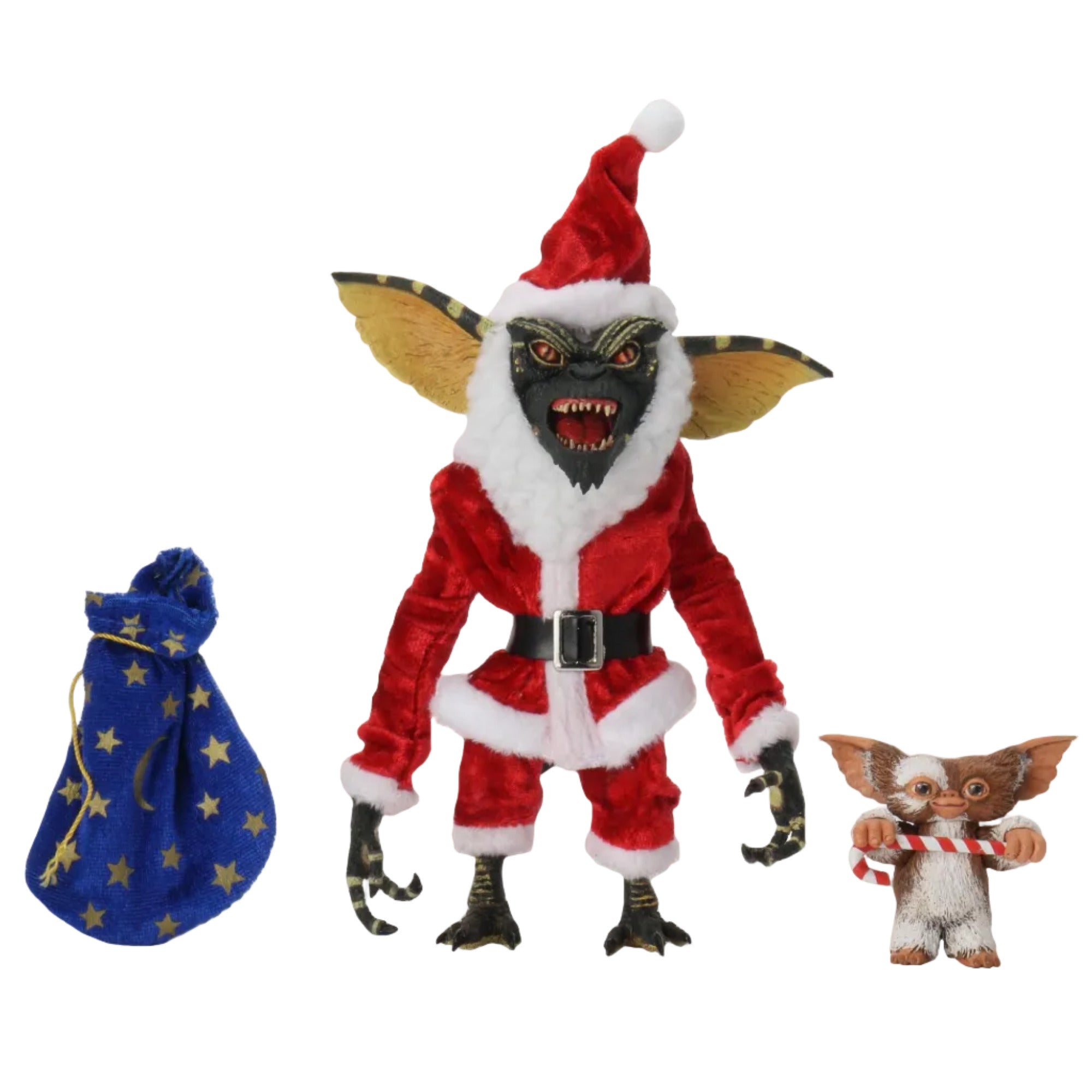 Gremlins - Santa Stripe & Gizmo 7" Scale Action Figure - NECA
