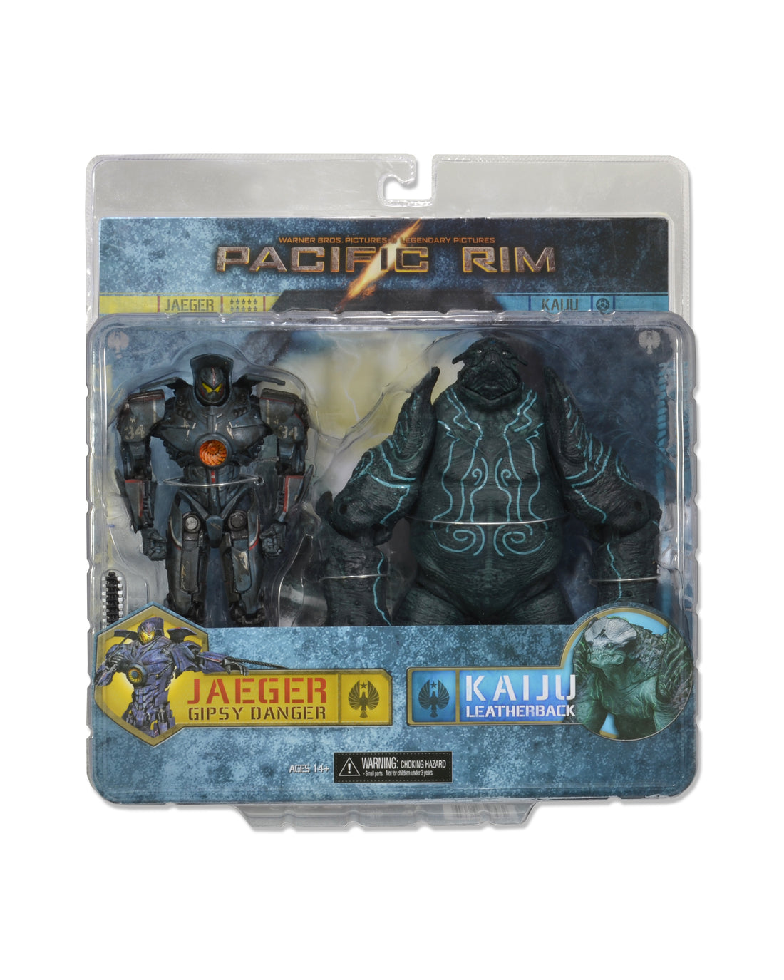 Pacific Rim - Battle-Damaged Gipsy Danger and Leatherback 7" Deluxe Action Figures (2-Pack)