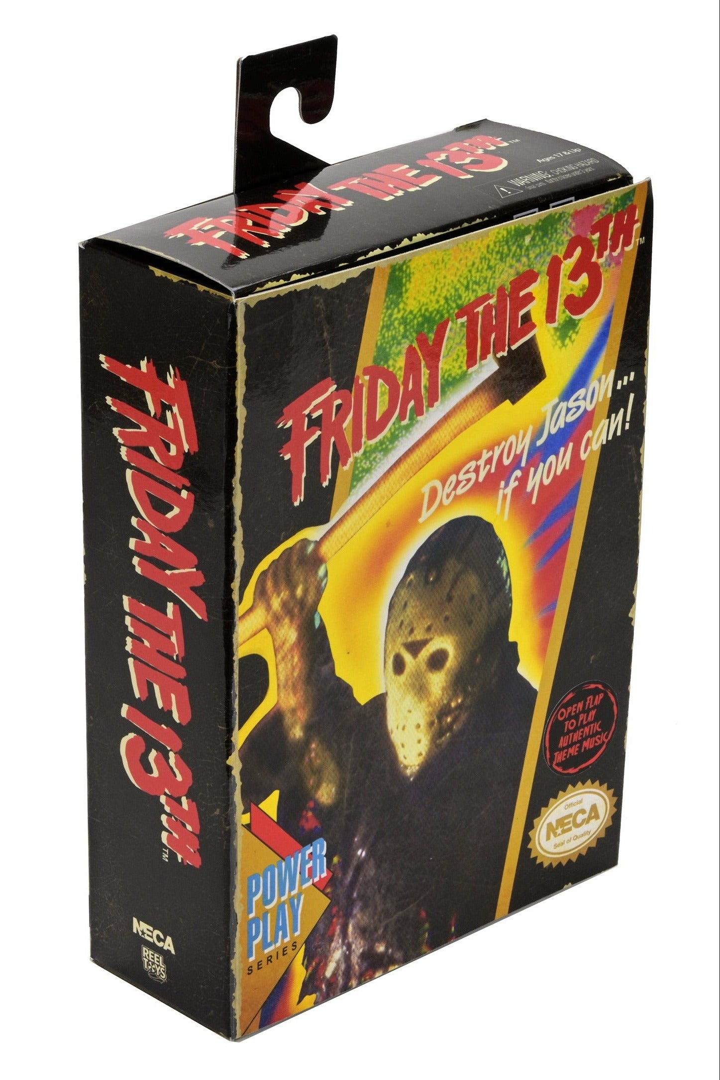 Friday the 13th - Classic Video Game Jason 7" Scale Action Figure with Theme Music Packaging - NECA