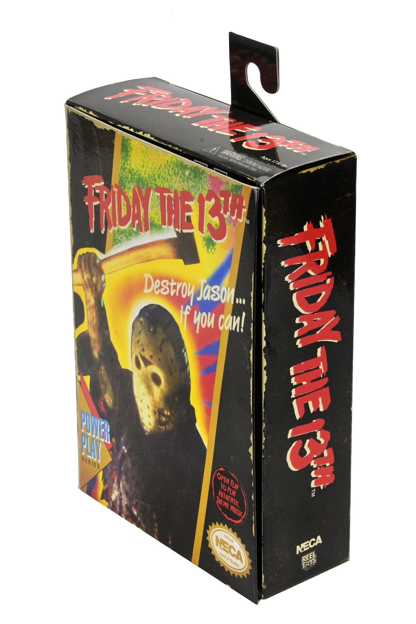 Friday the 13th - Classic Video Game Jason 7" Scale Action Figure with Theme Music Packaging - NECA