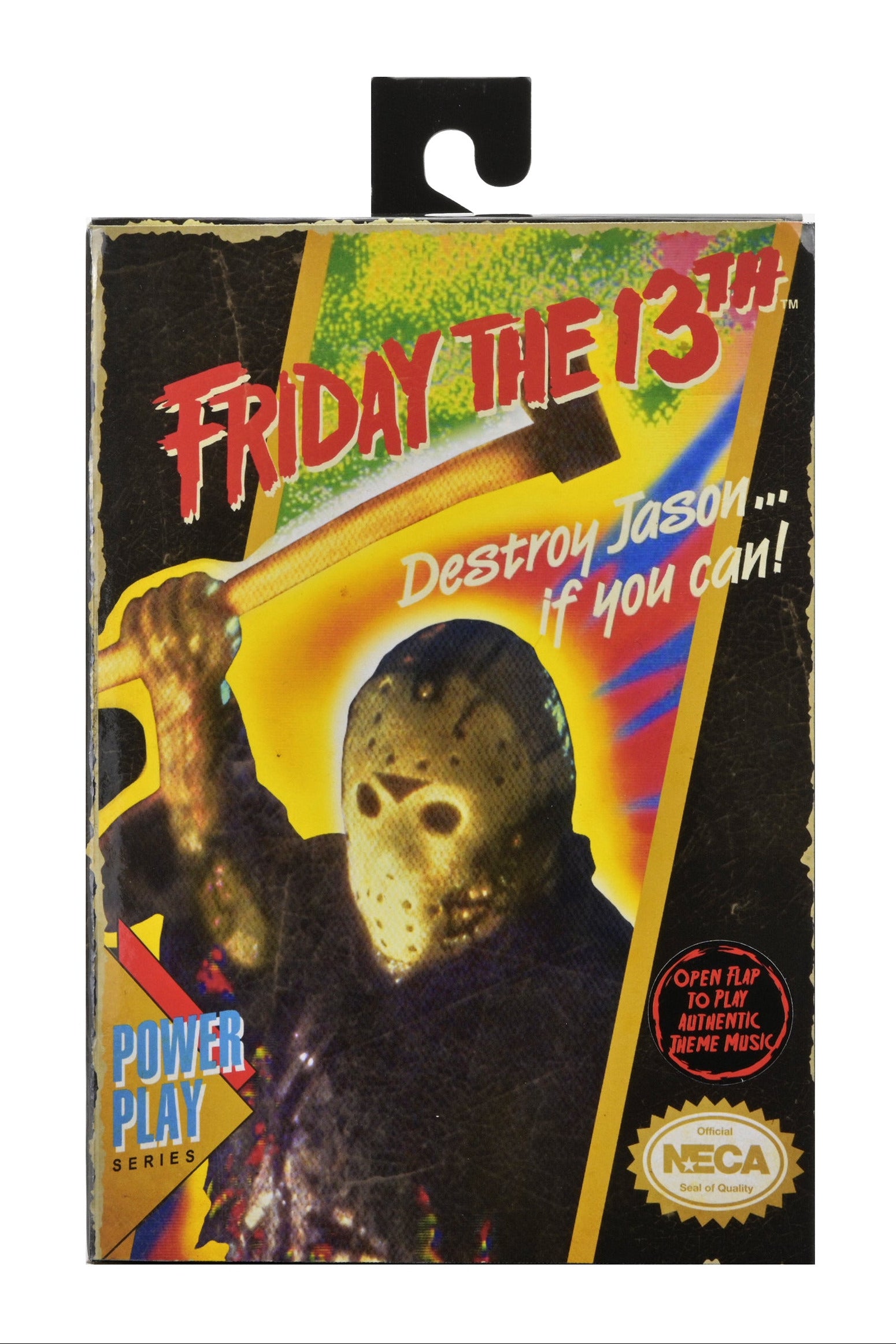 Friday the 13th - Classic Video Game Jason 7" Scale Action Figure with Theme Music Packaging - NECA