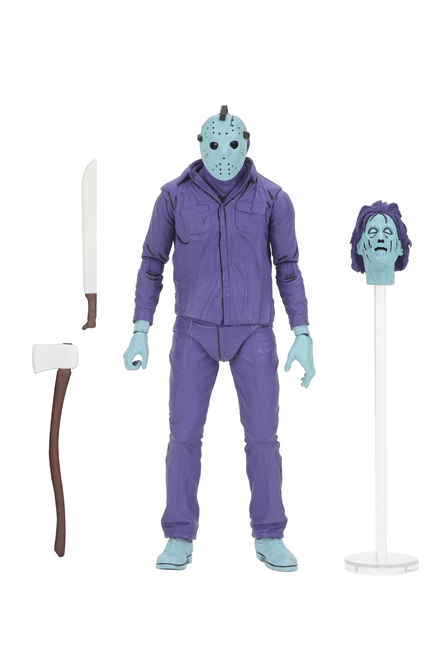 Friday the 13th - Classic Video Game Jason 7" Scale Action Figure with Theme Music Packaging - NECA