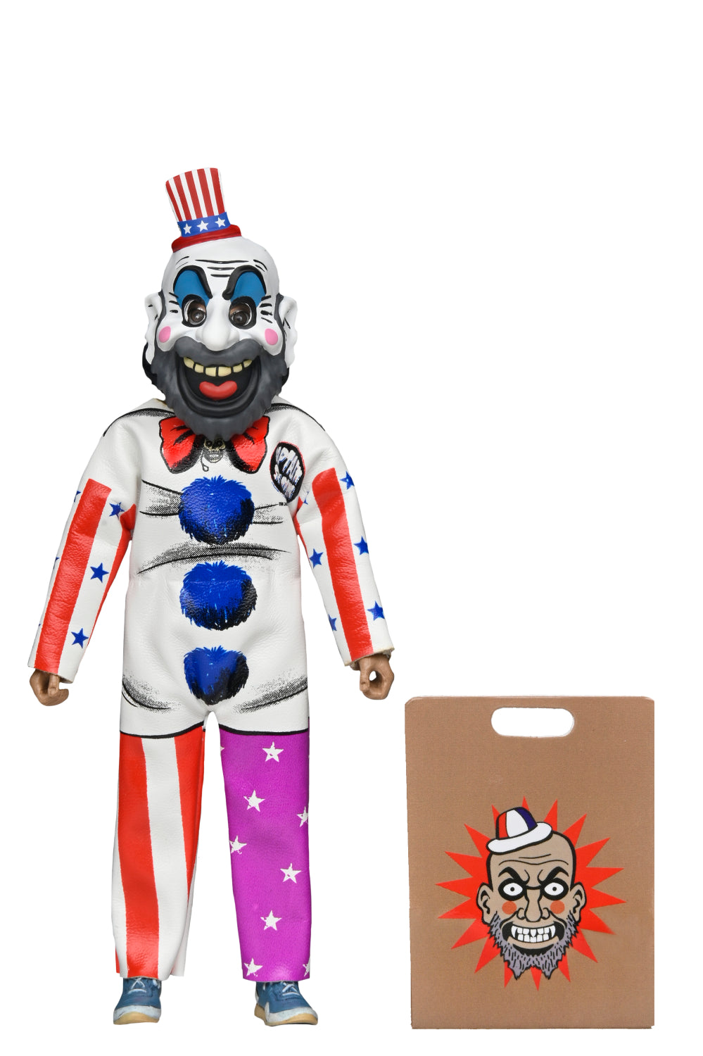Ben Cooper Costume Kids Collection Series 4 - House of 1000 Corpses Captain Spaulding Costumed 6" Action Figure - NECA