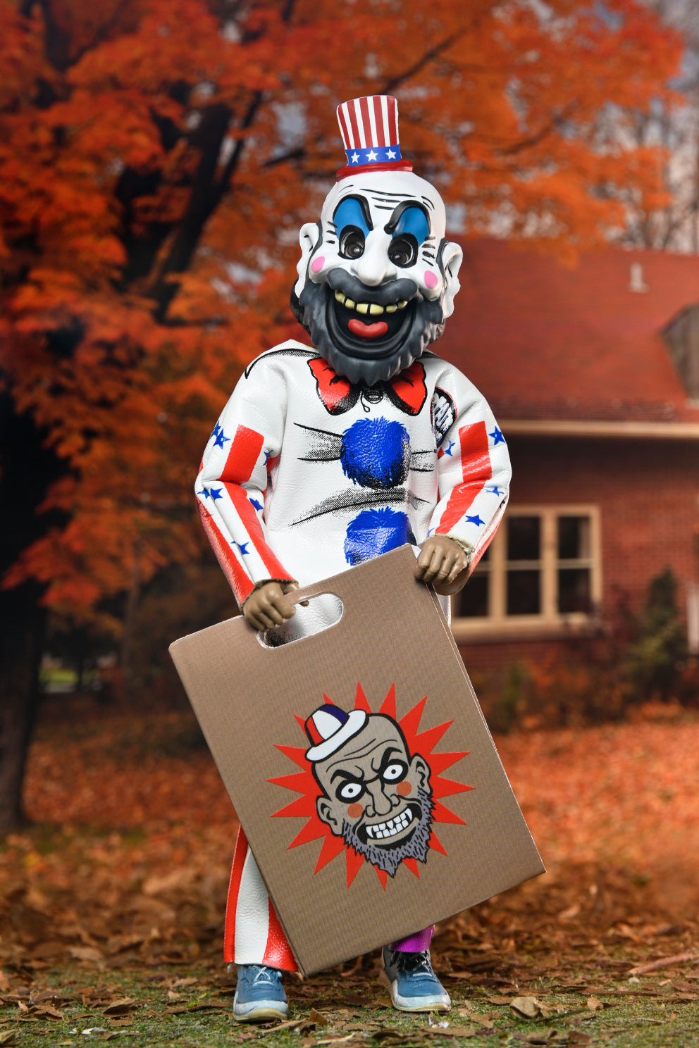 Ben Cooper Costume Kids Collection Series 4 - House of 1000 Corpses Captain Spaulding Costumed 6" Action Figure - NECA