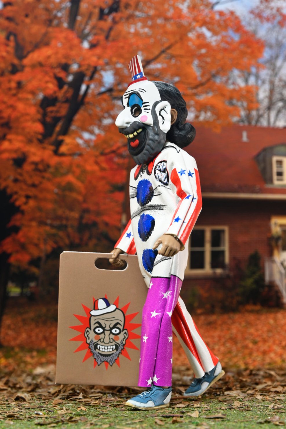 Ben Cooper Costume Kids Collection Series 4 - House of 1000 Corpses Captain Spaulding Costumed 6" Action Figure - NECA