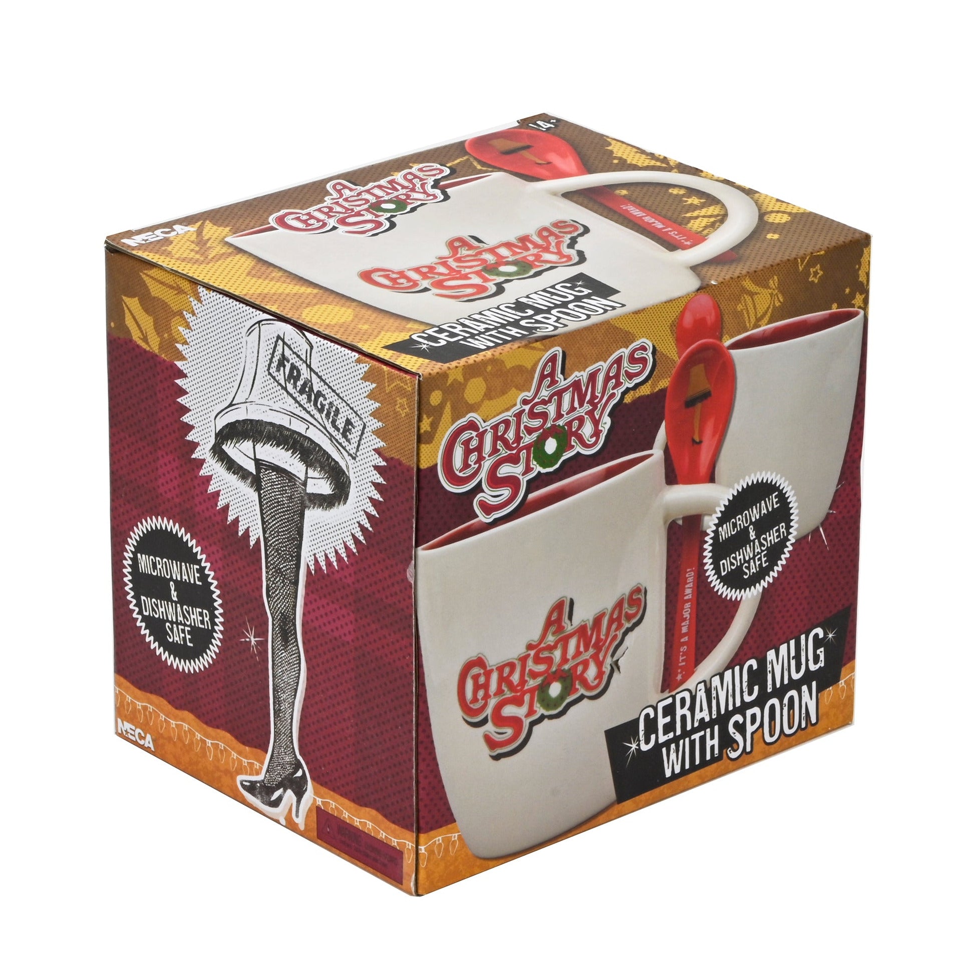 A Christmas Story - Ceramic Mug with Spoon