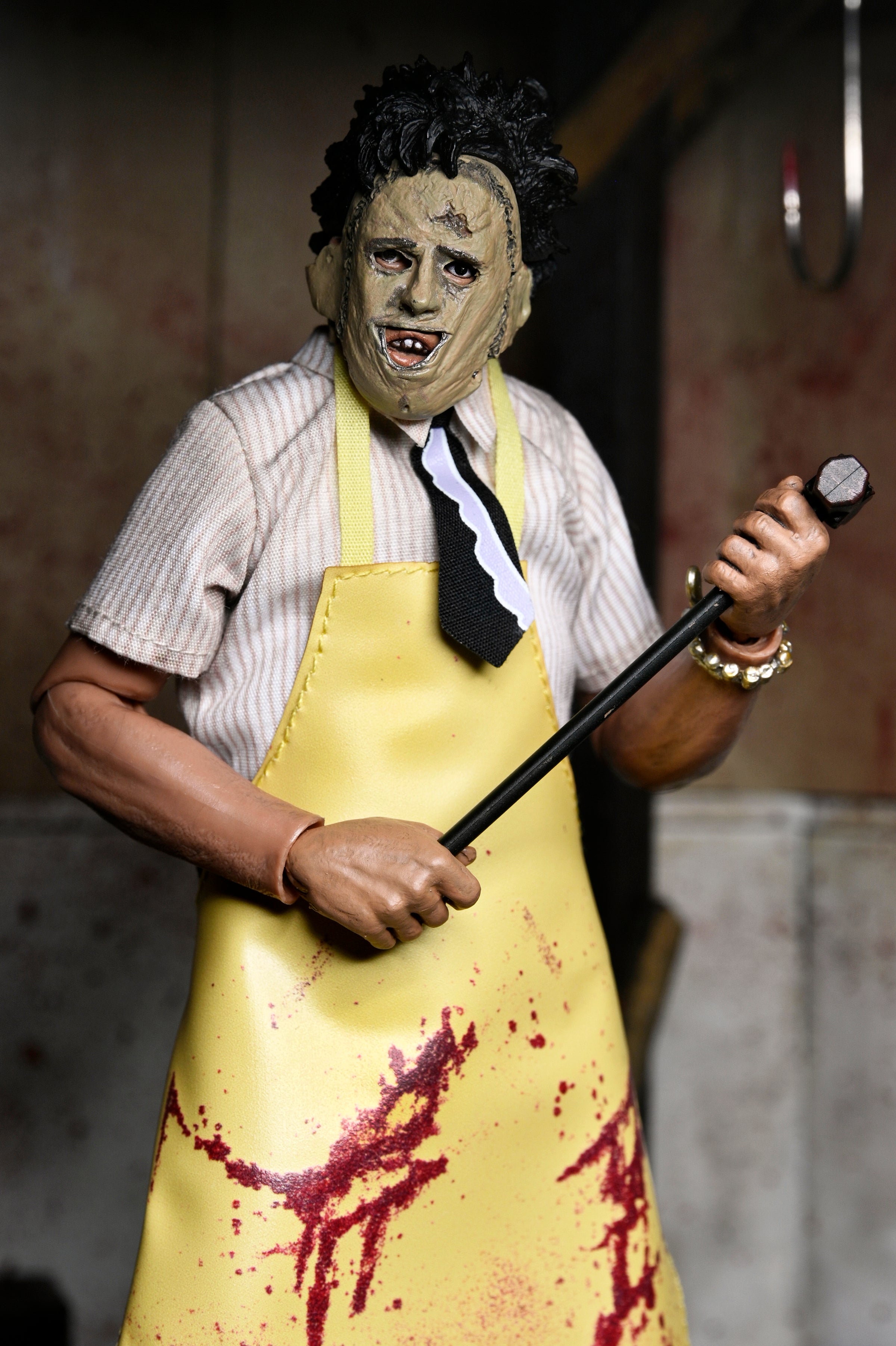 Texas Chainsaw Massacre -Leatherface 8" Clothed Action Figure in Window Box Packaging - NECA