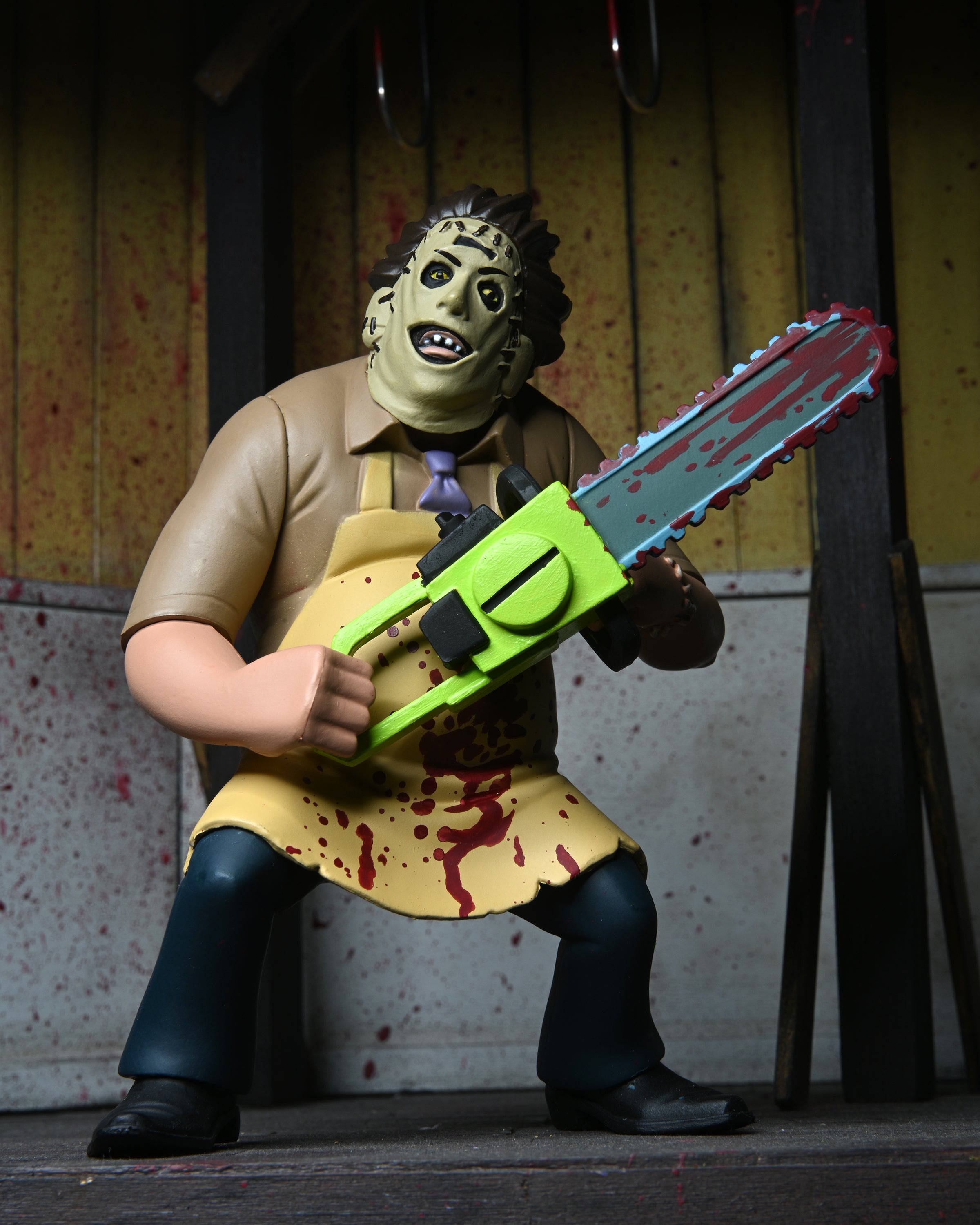 Toony Terrors - Texas Chainsaw Massacre 50th Anniversary Leatherface 6" Scale Action Figure - NECA