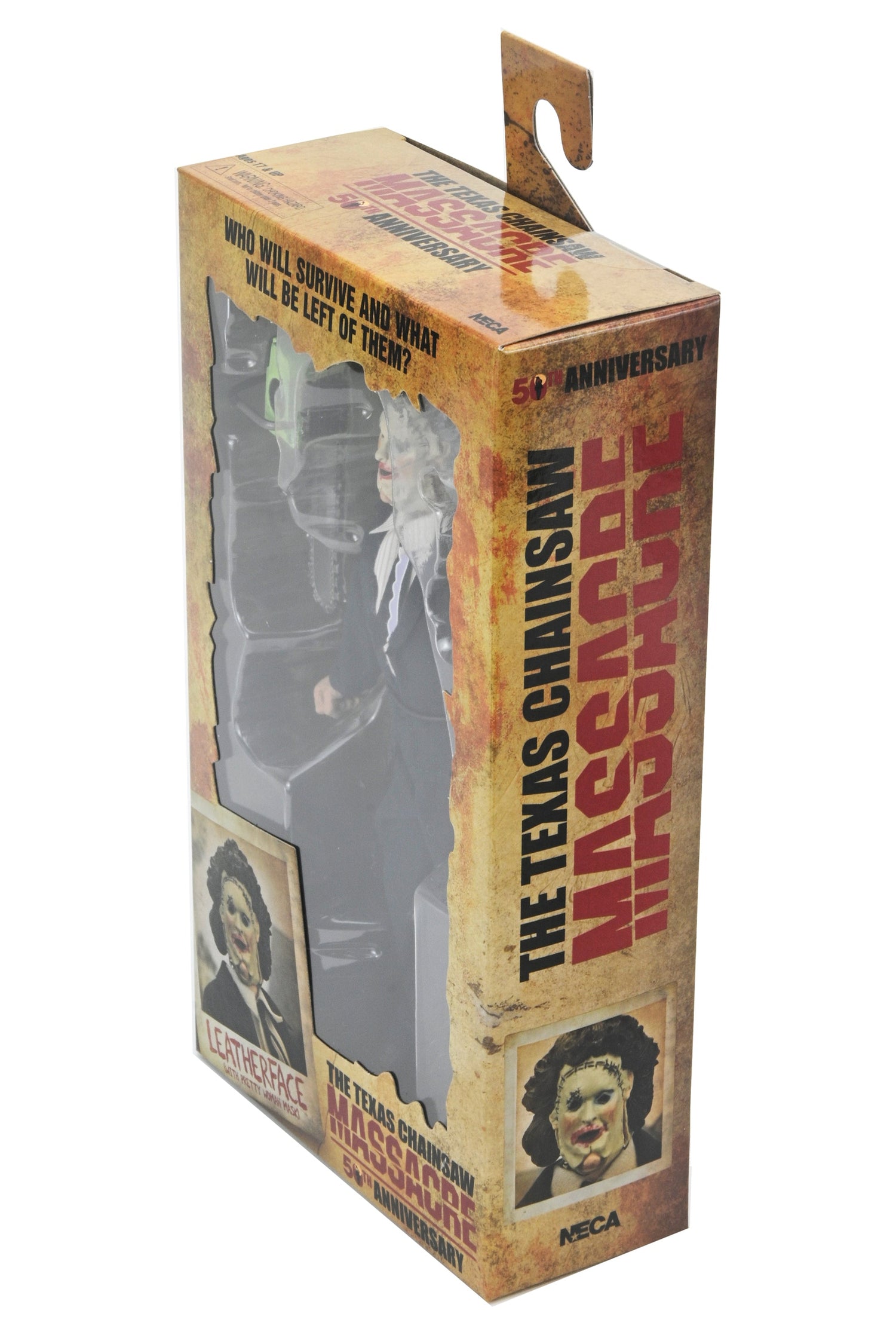 Texas Chainsaw Massacre - 50th Anniversary Pretty Woman Leatherface 8" Clothed Action Figure - NECA