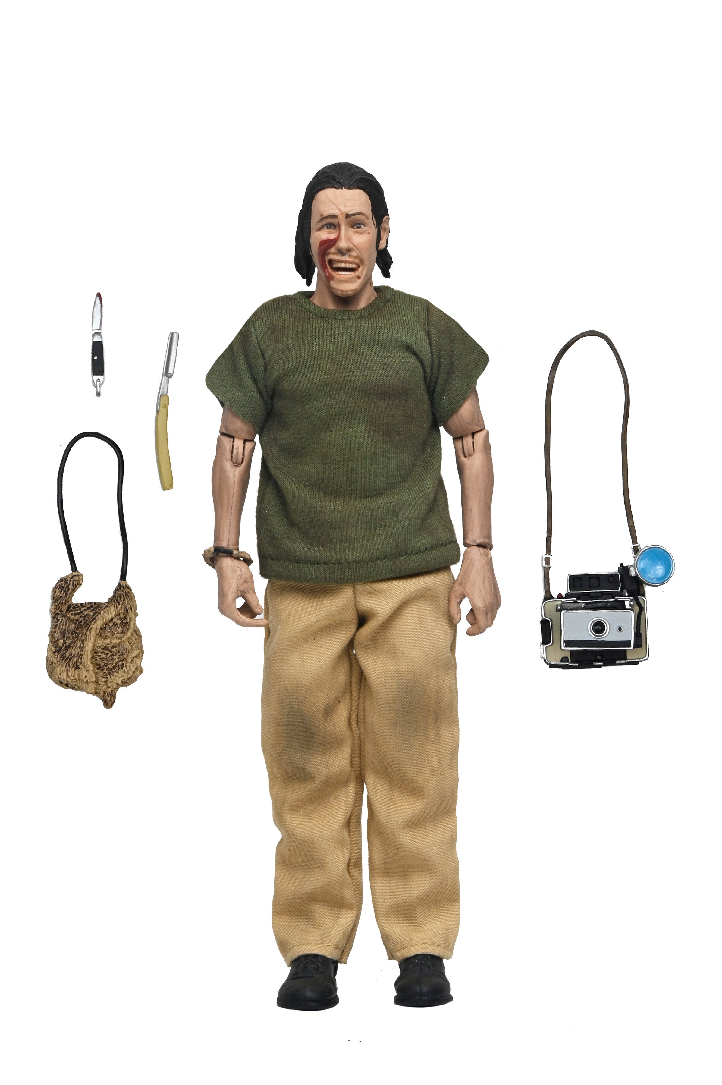 Texas Chainsaw Massacre - 50th Anniversary Hitchhiker 8" Clothed Action Figure - NECA