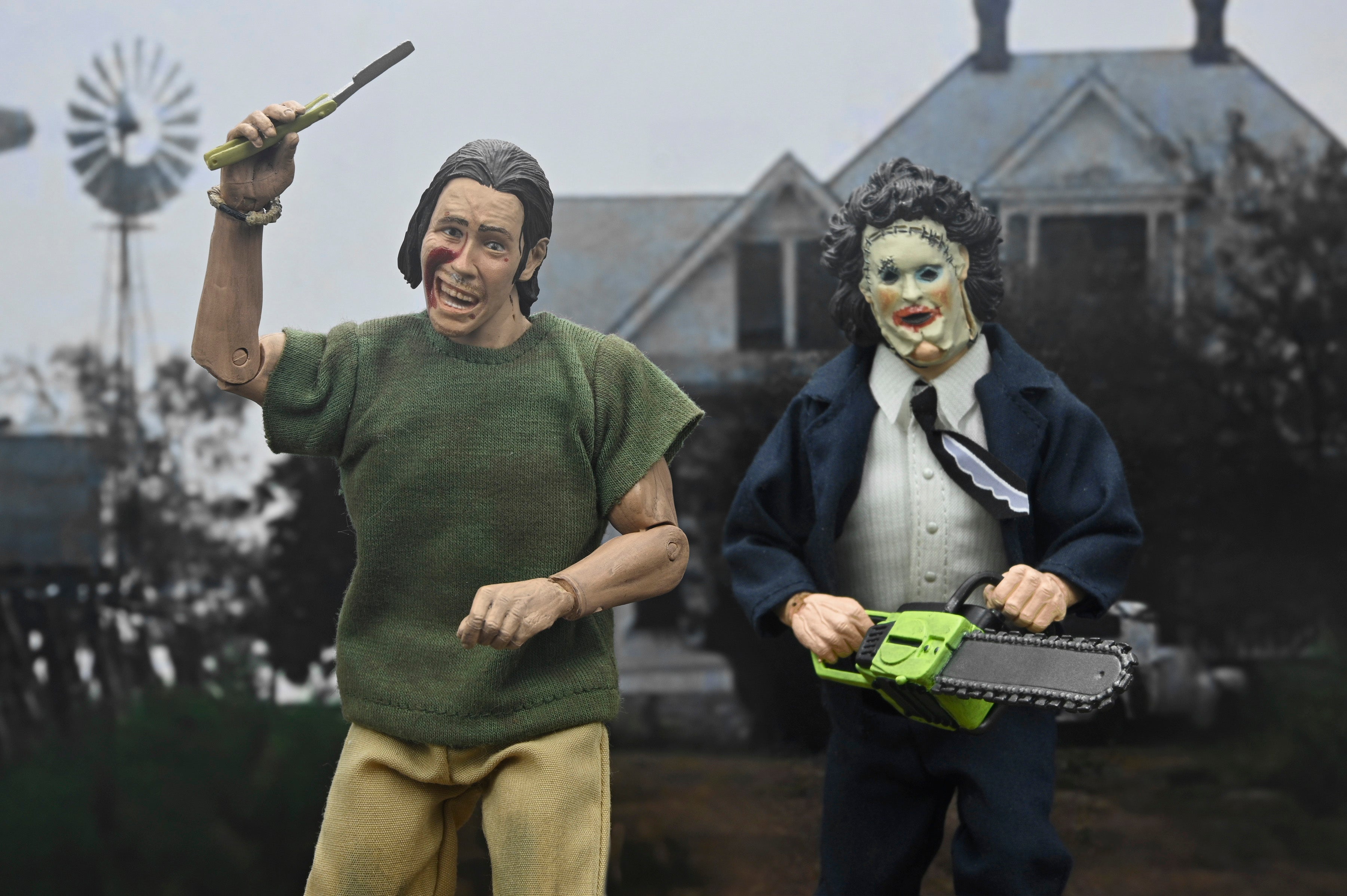 Texas Chainsaw Massacre - 50th Anniversary Hitchhiker 8" Clothed Action Figure - NECA