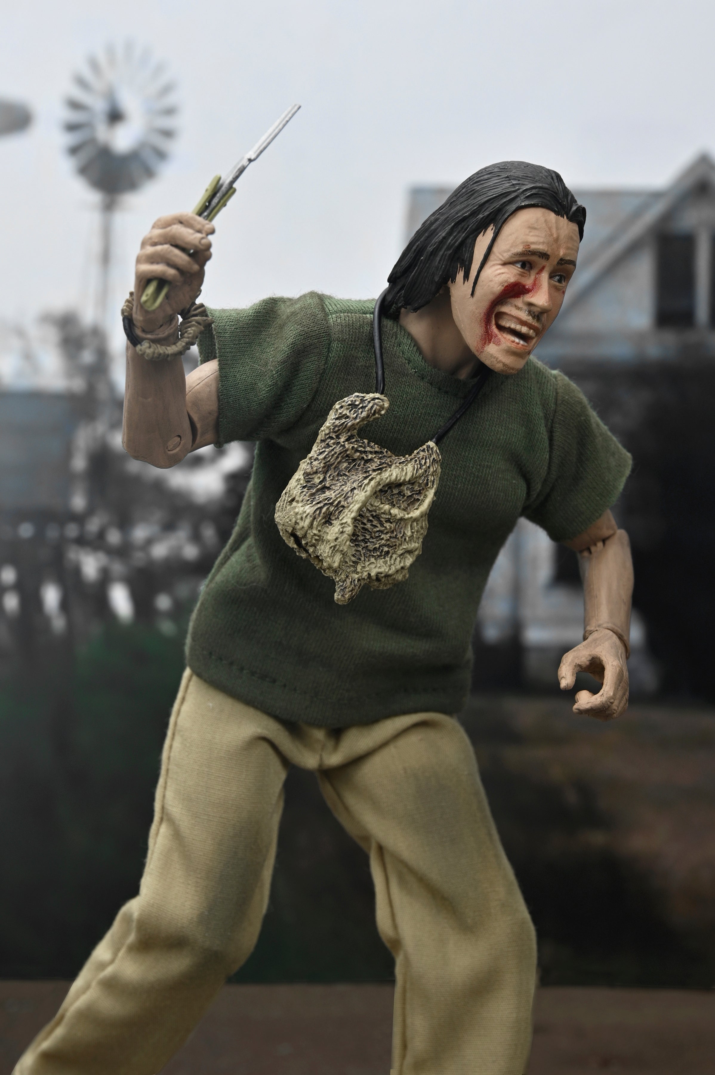 Texas Chainsaw Massacre - 50th Anniversary Hitchhiker 8" Clothed Action Figure - NECA
