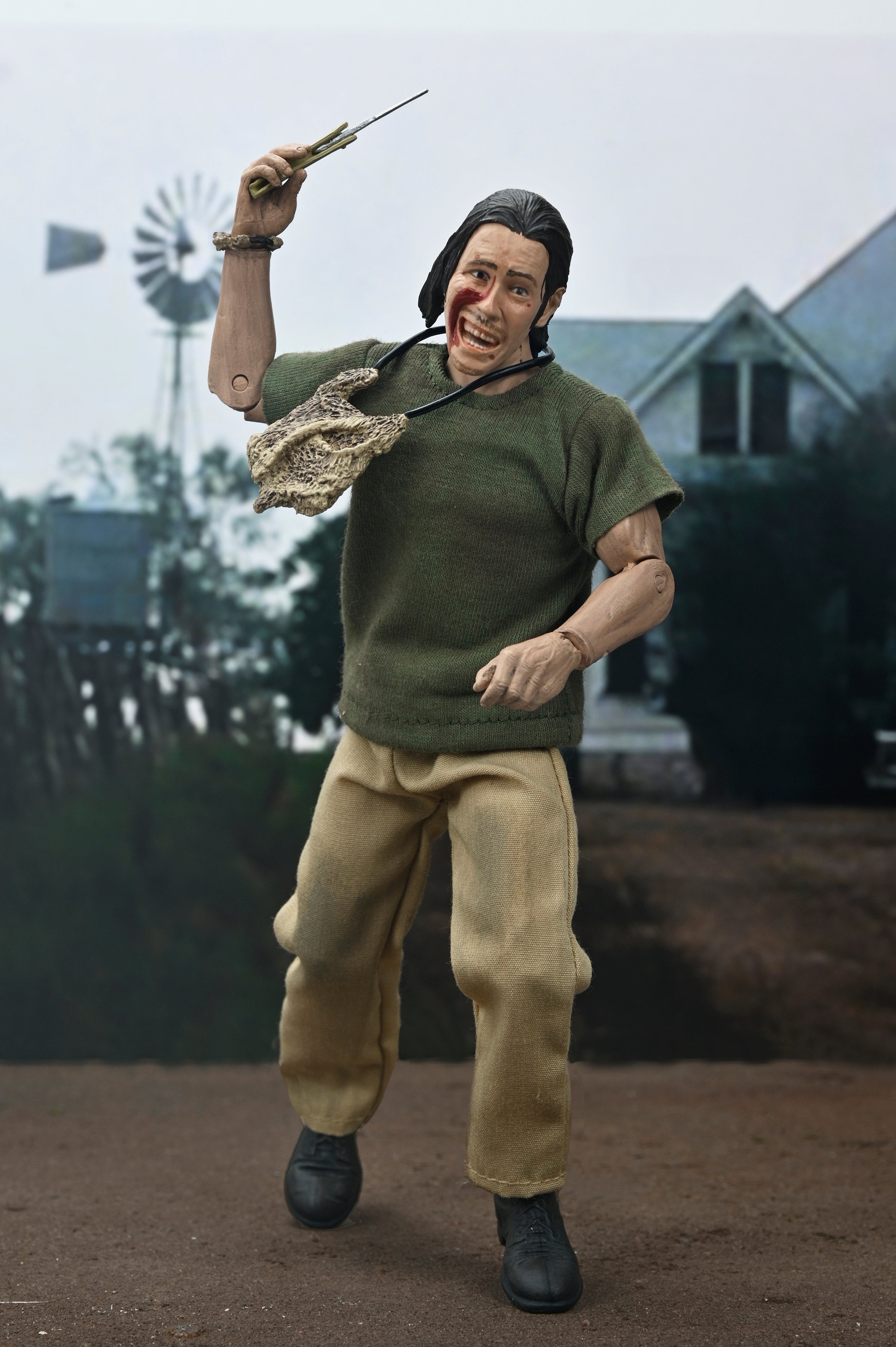 Texas Chainsaw Massacre - 50th Anniversary Hitchhiker 8" Clothed Action Figure - NECA