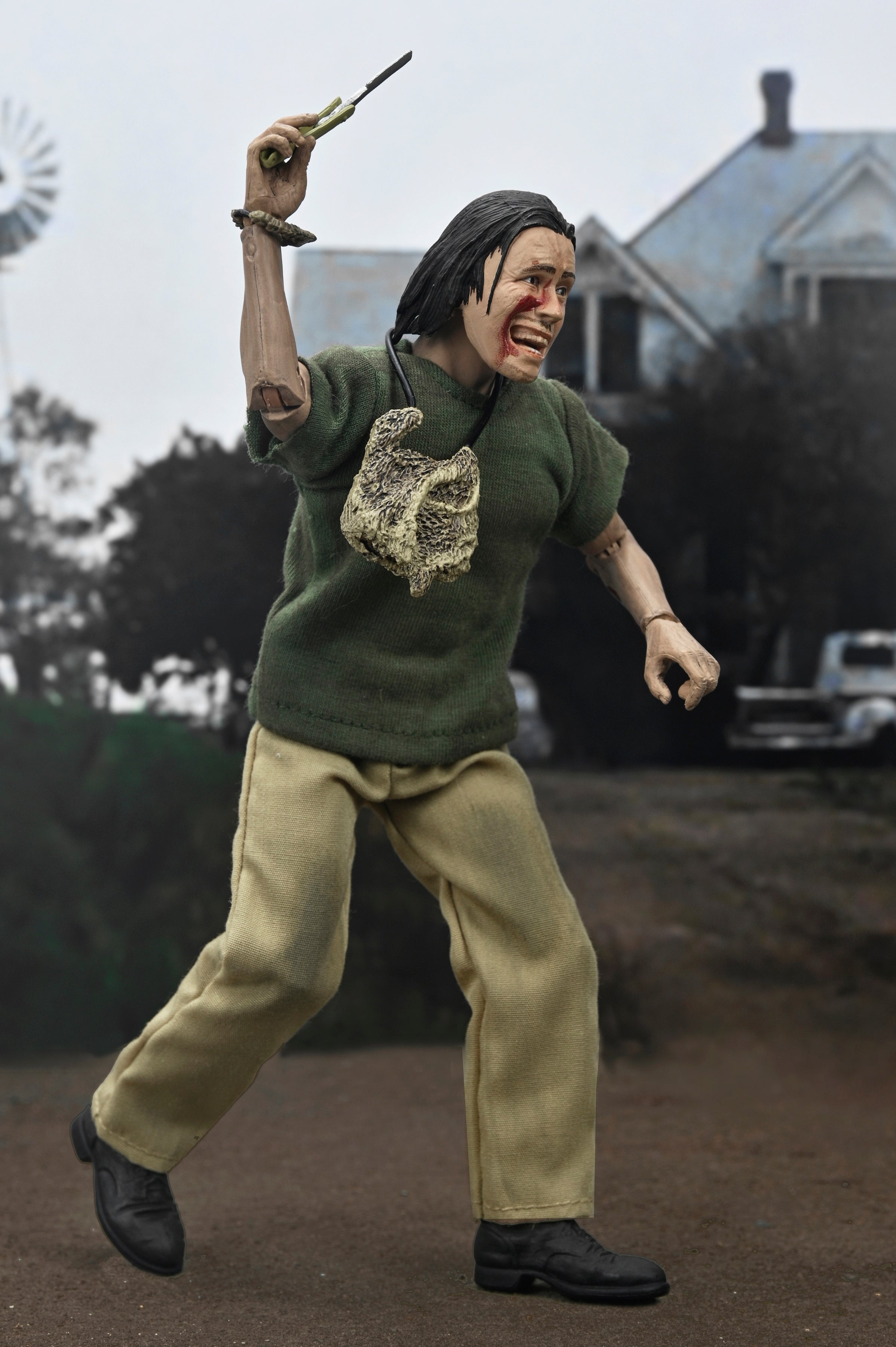 Texas Chainsaw Massacre - 50th Anniversary Hitchhiker 8" Clothed Action Figure - NECA