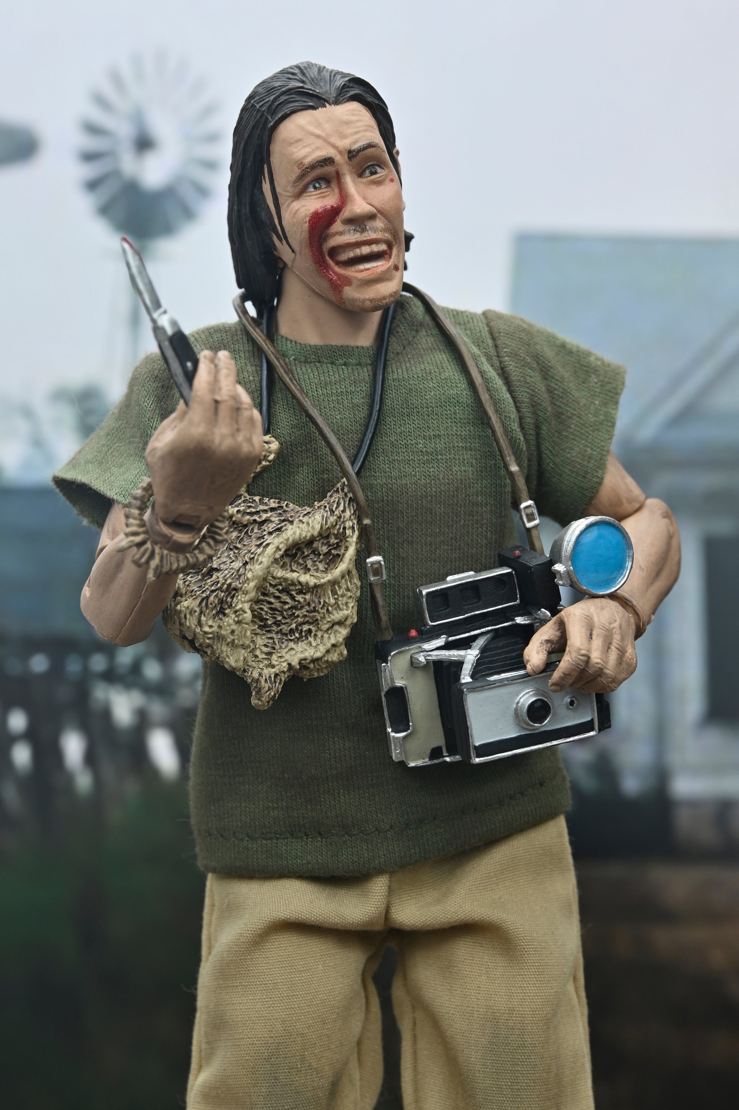 Texas Chainsaw Massacre - 50th Anniversary Hitchhiker 8" Clothed Action Figure - NECA