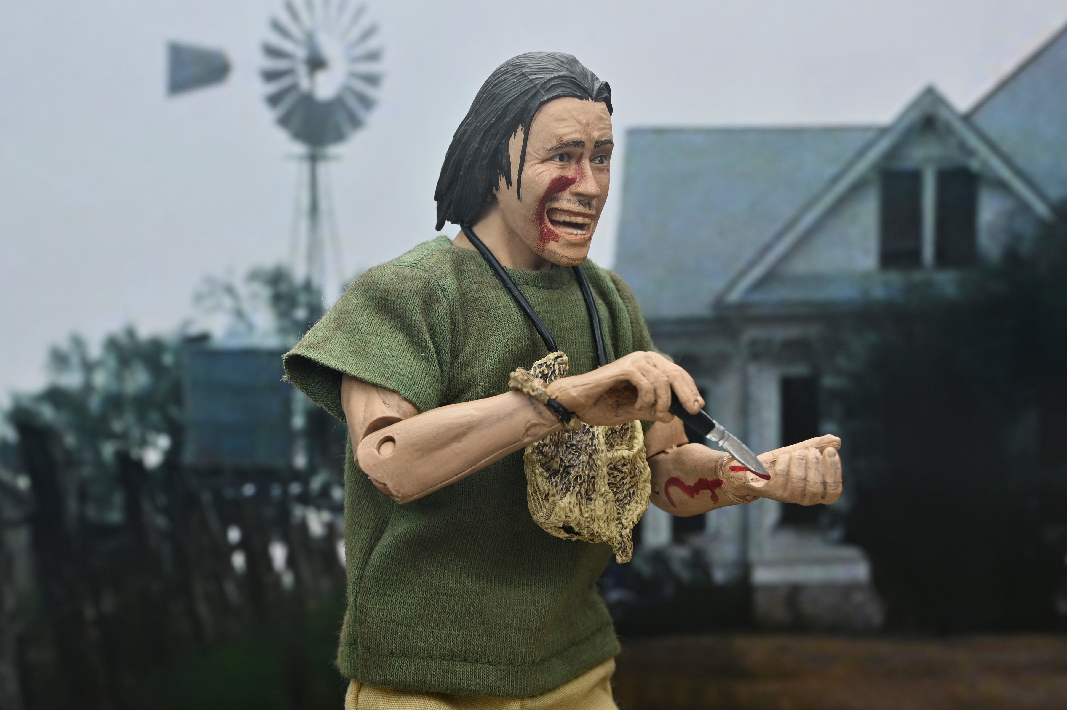 Texas Chainsaw Massacre - 50th Anniversary Hitchhiker 8" Clothed Action Figure - NECA