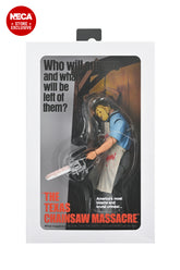 Texas Chainsaw Massacre - 50th Anniversary Ultimate Poster Leatherface 7" Scale Action Figure - NECA