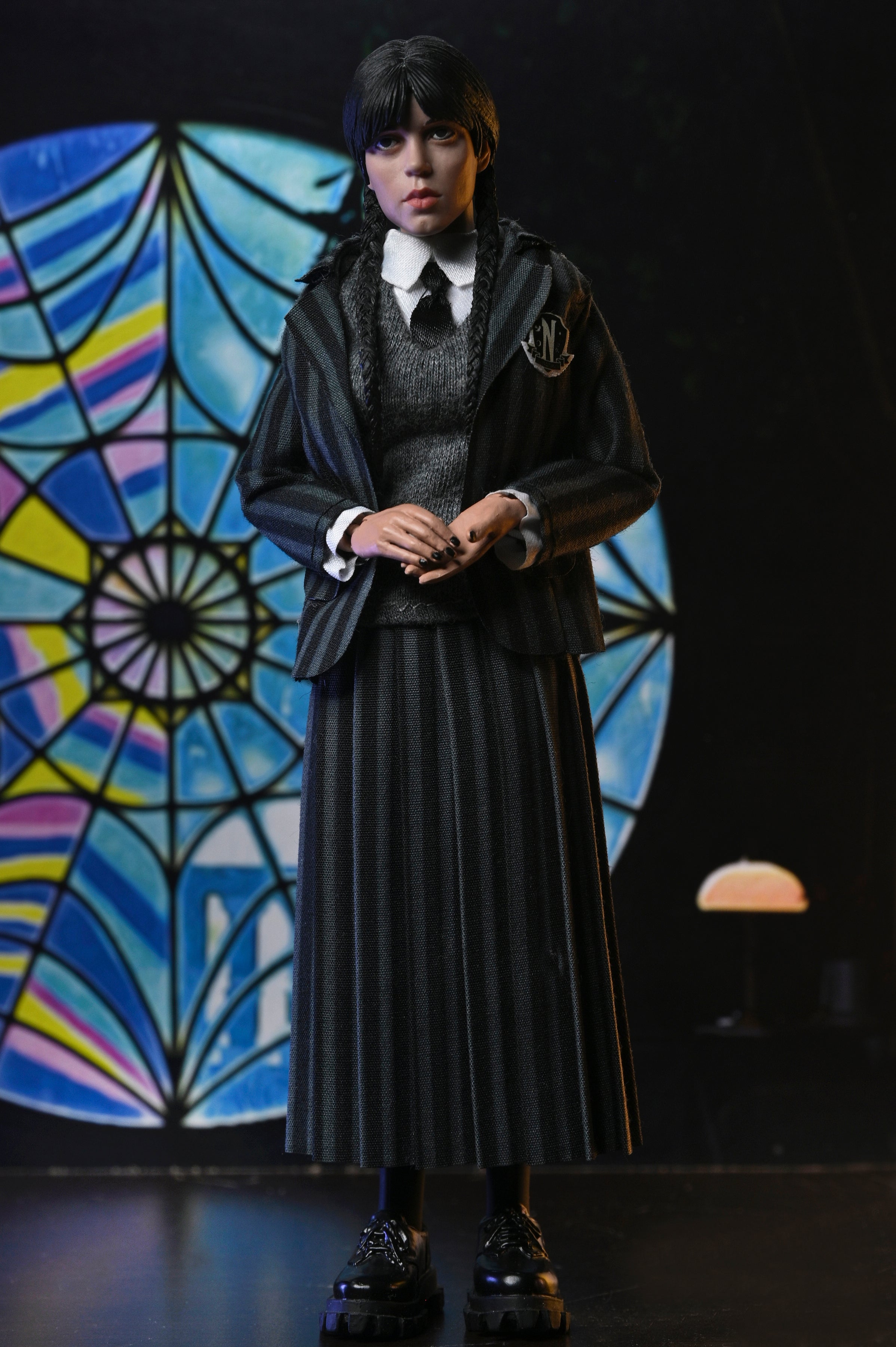 Wednesday - Wednesday Addams (Nevermore Uniform) and Enid 8" Clothed Action Figure 2-Pack