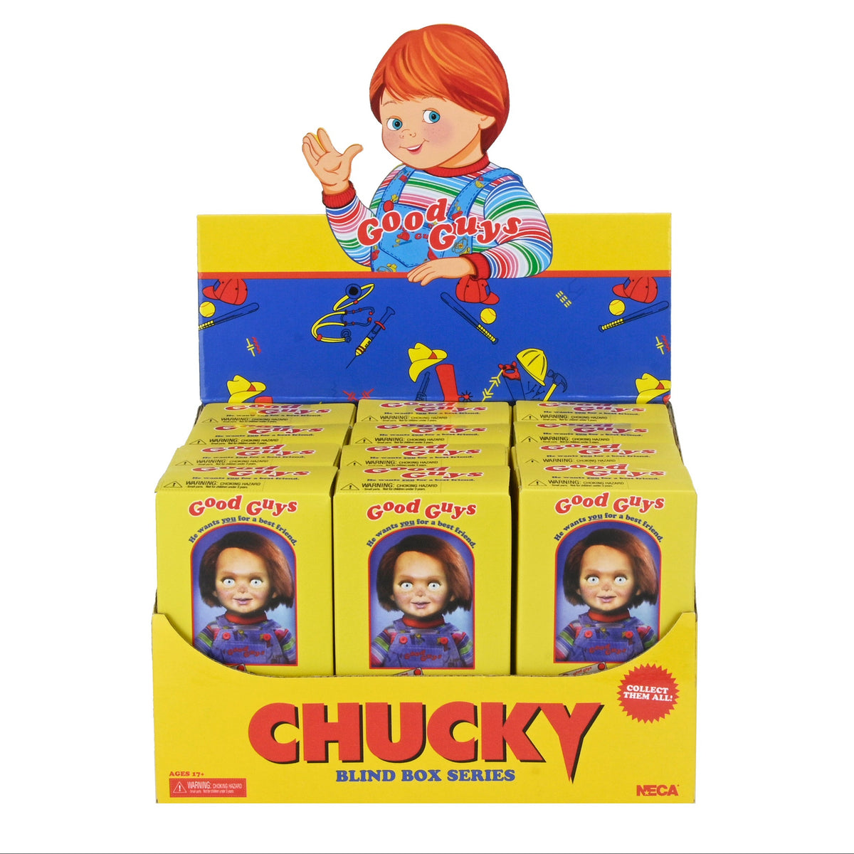 Chucky (TV Series) - “Good Guy” 7” Scale Action Figure Blind Box (Series 1) on the NECA Store