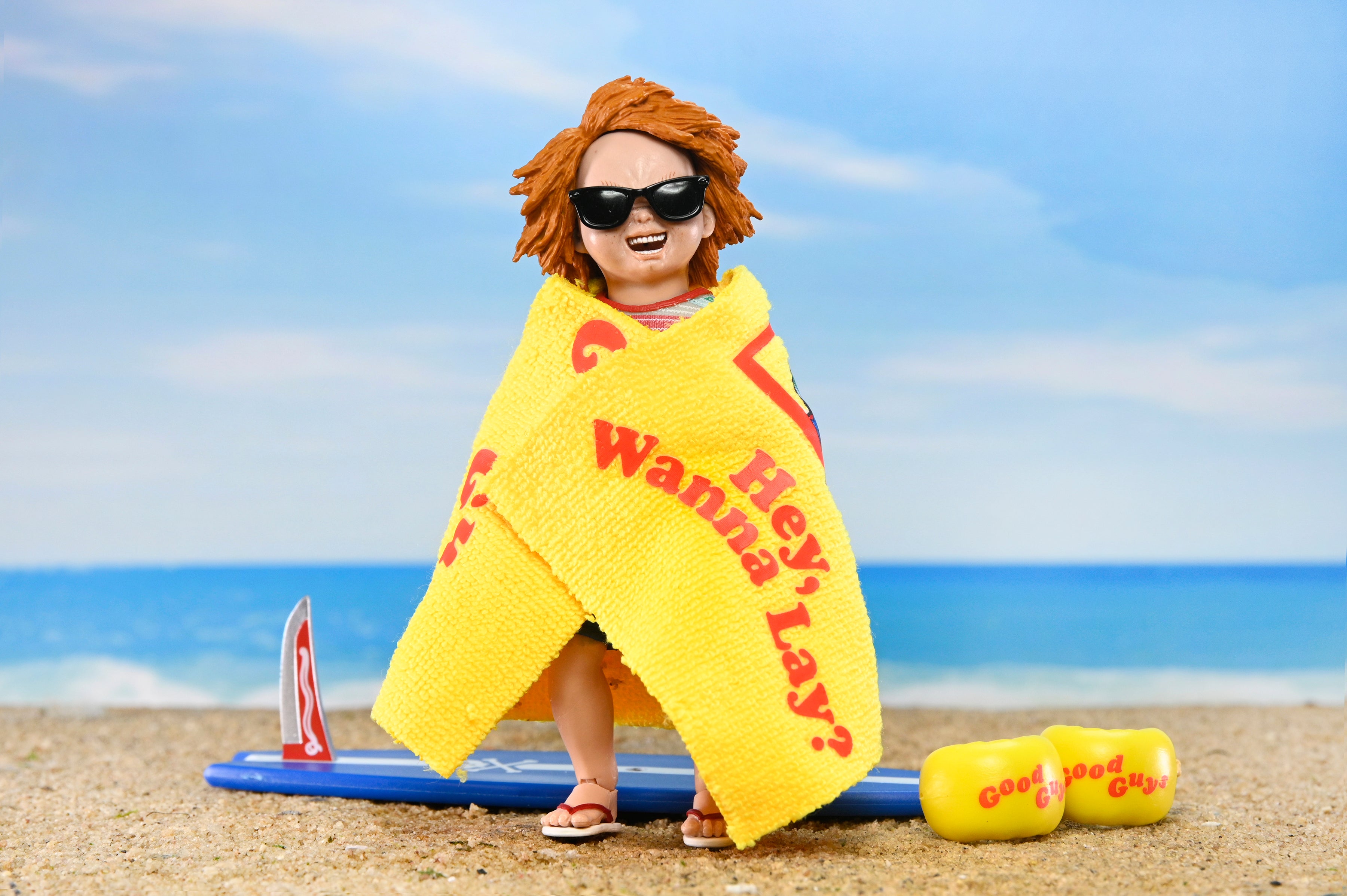 Child's Play 3 - Ultimate Surf's Up Chucky 7" Scale Action Figure (2025 Con Exclusive) - NECA