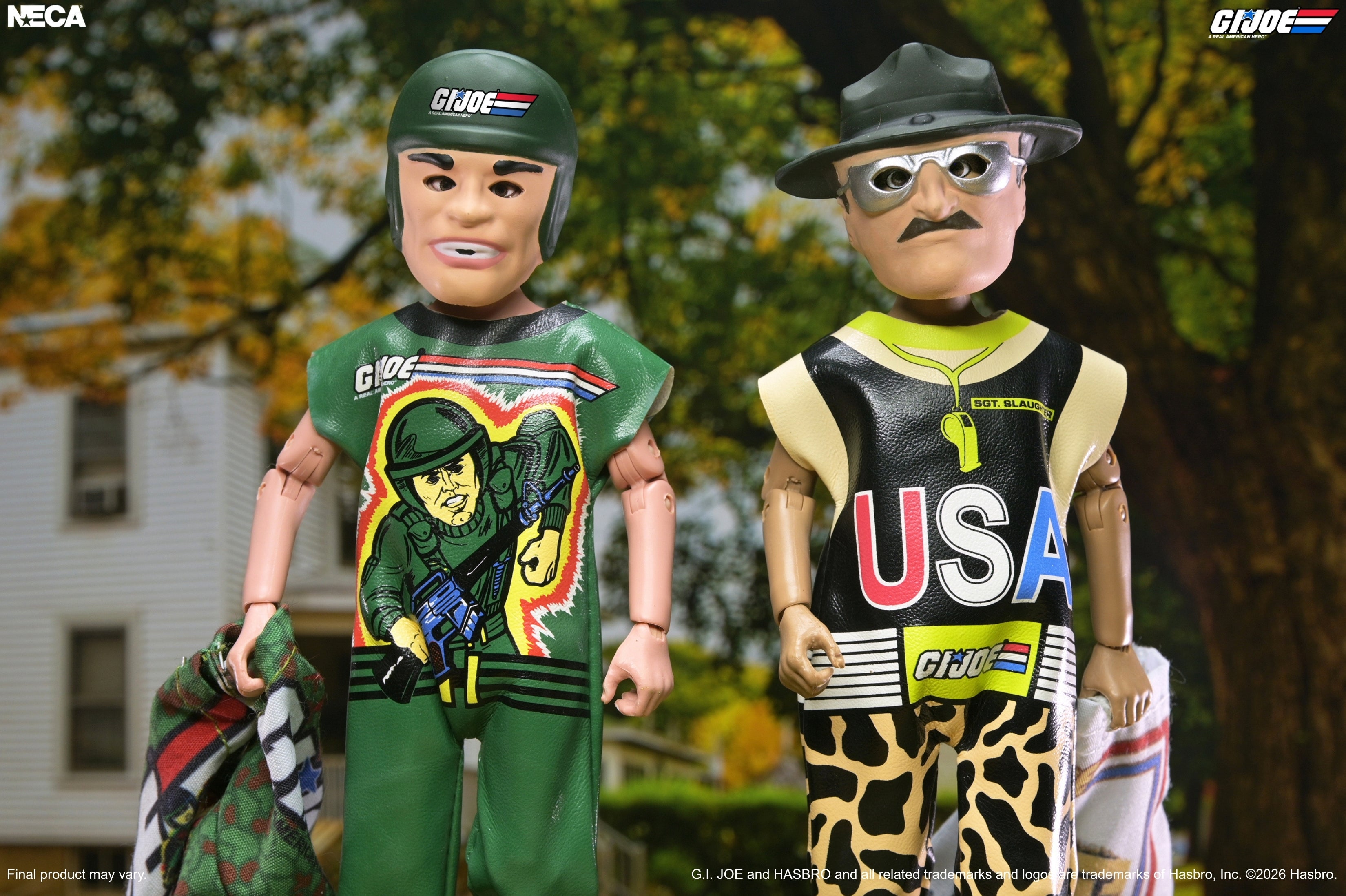 G.I. Joe x Ben Cooper Costume Kids Collection - Grunt and Sgt. Slaughter 6" Costumed Action Figures on the NECA Store