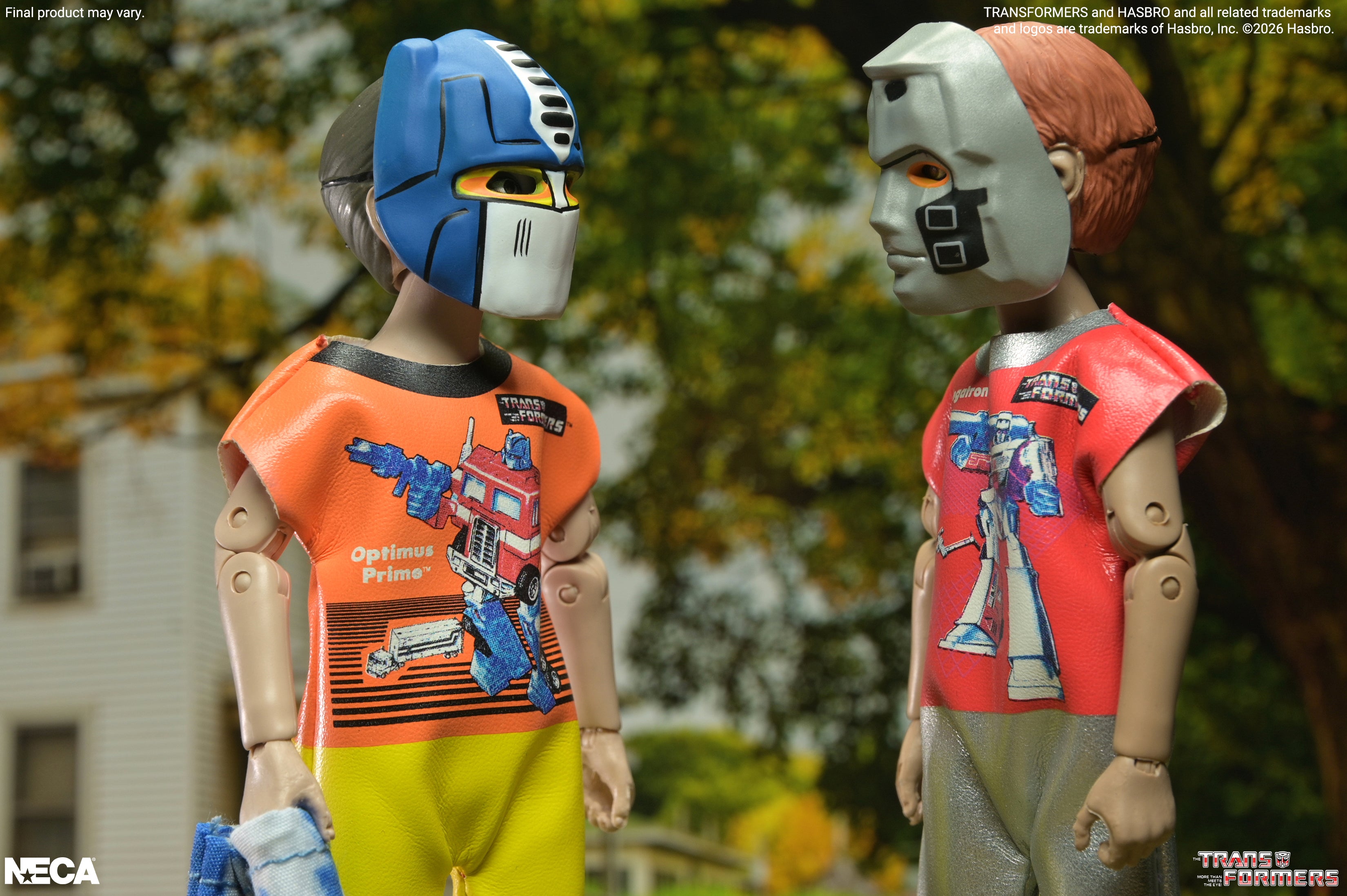 Transformers x Ben Cooper Costume Kids Collection - Optimus Prime and Megatron 6" Costumed Action Figures on the NECA Store