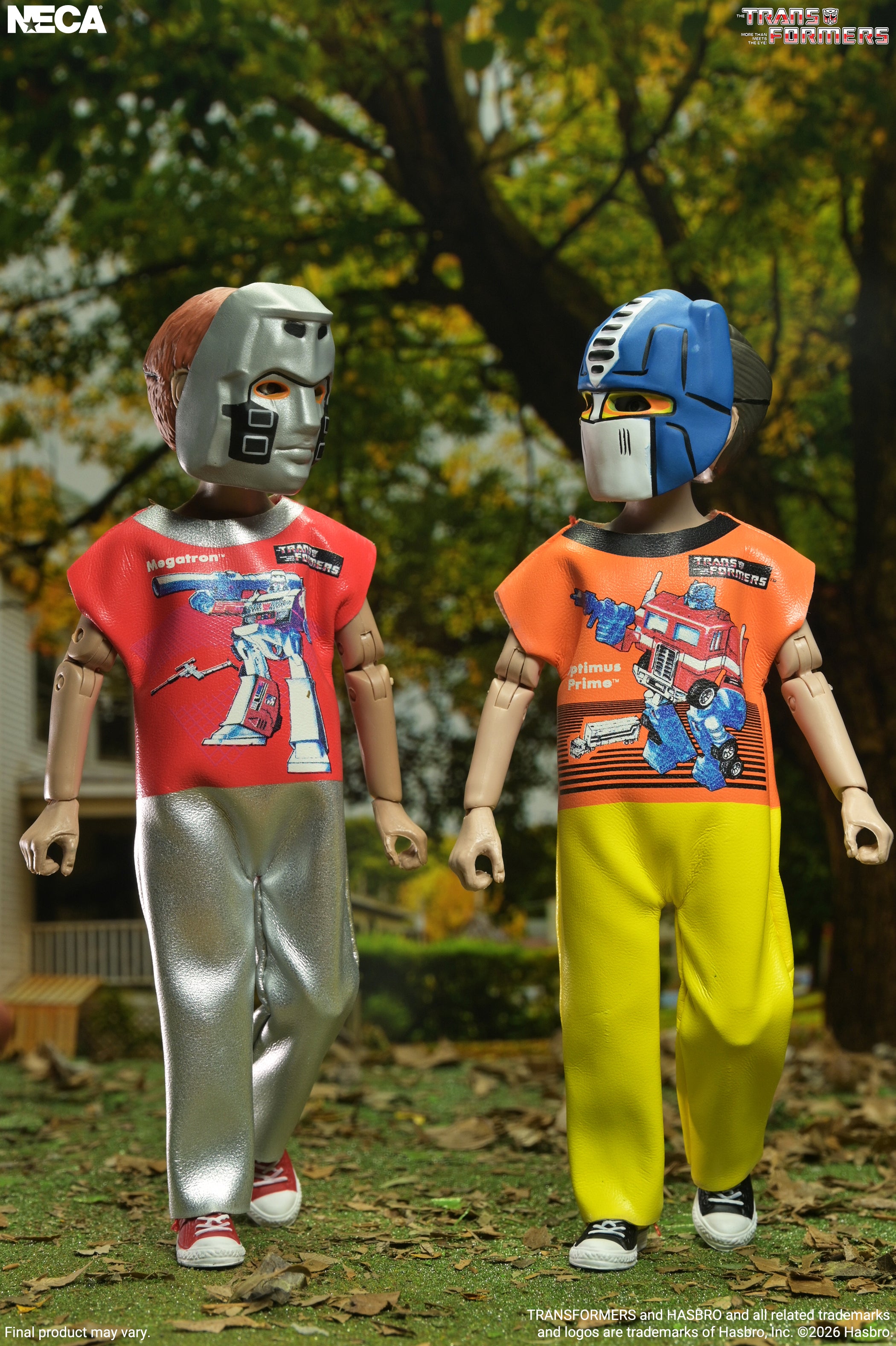 Transformers x Ben Cooper Costume Kids Collection - Megatron and Optimus Prime 6" Costumed Action Figures on the NECA Store