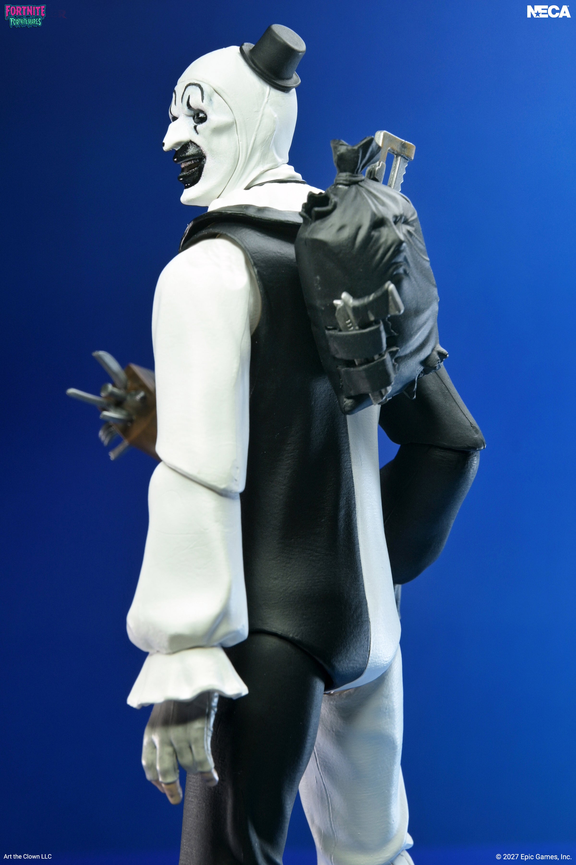 Fortnite x Terrifier - Fortnitemares Art the Clown 7" Scale Action Figure on the NECA Store