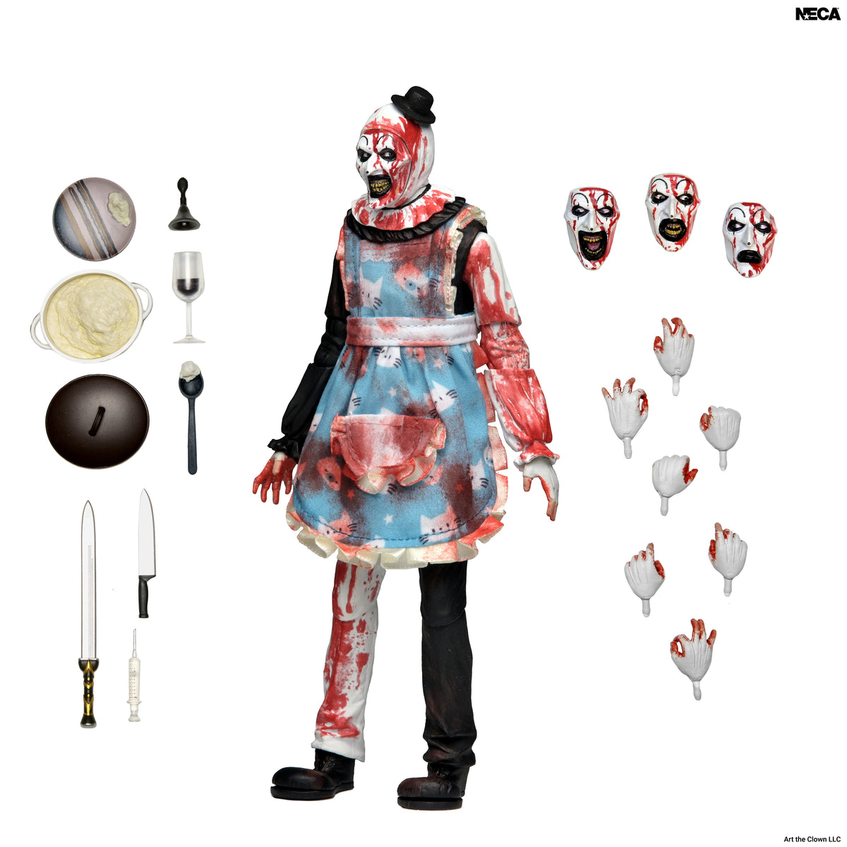 Terrifier 2 - Ultimate Thanksgiving Art the Clown 7" Scale Action Figure on the NECA Store