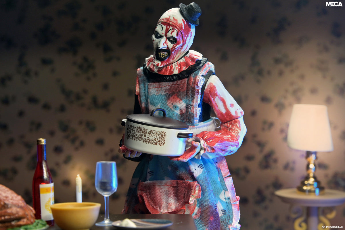 Terrifier 2 - Ultimate Thanksgiving Art the Clown 7" Scale Action Figure on the NECA Store